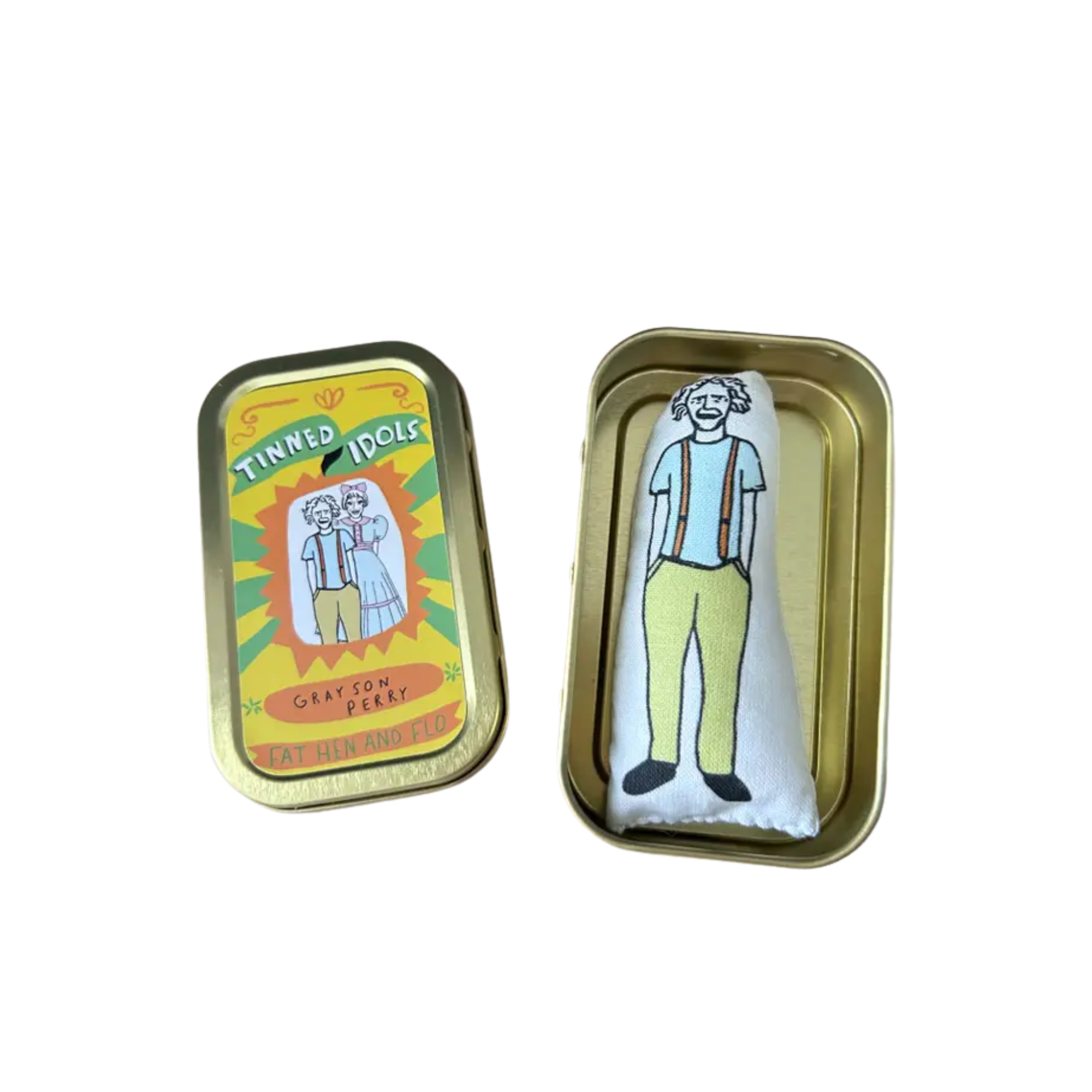 Grayson Perry Tinned Idol Double Sided Grayson 