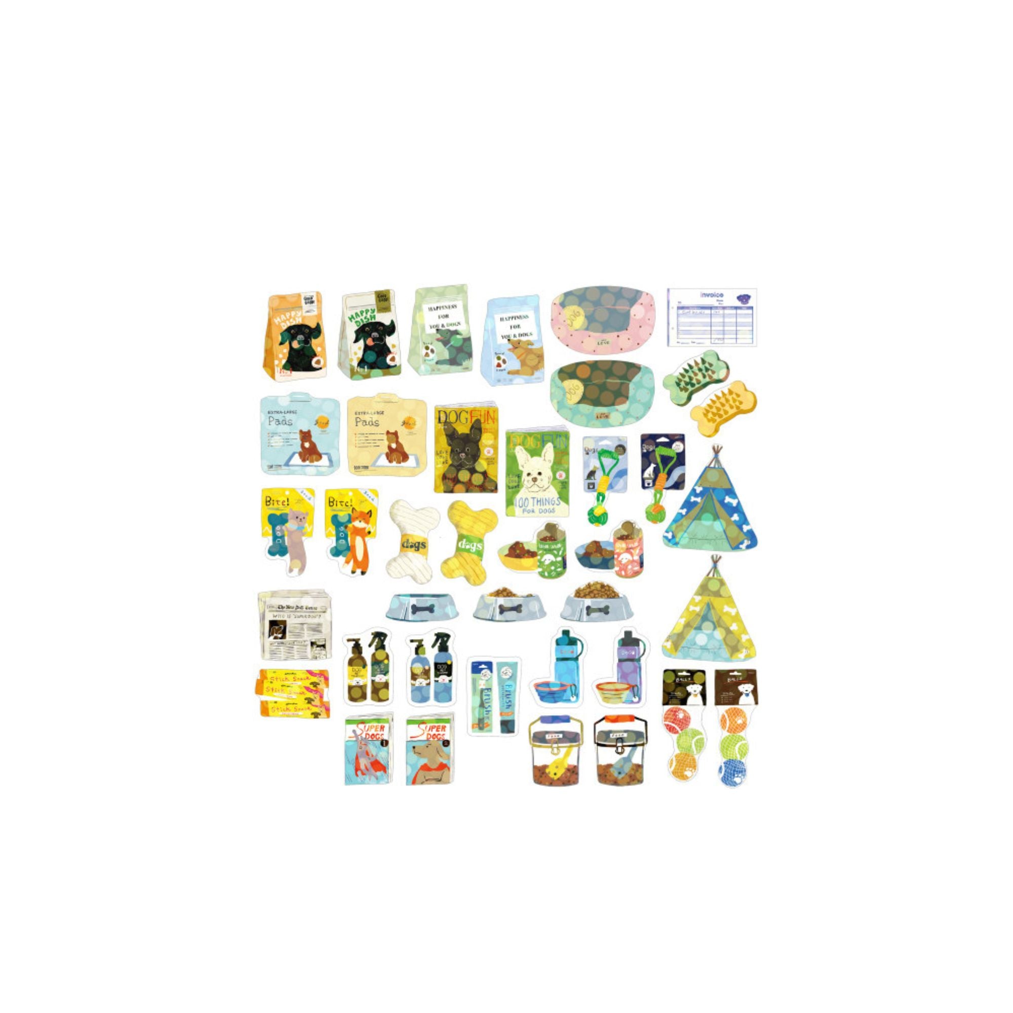 Haco Dog Supply Stickers