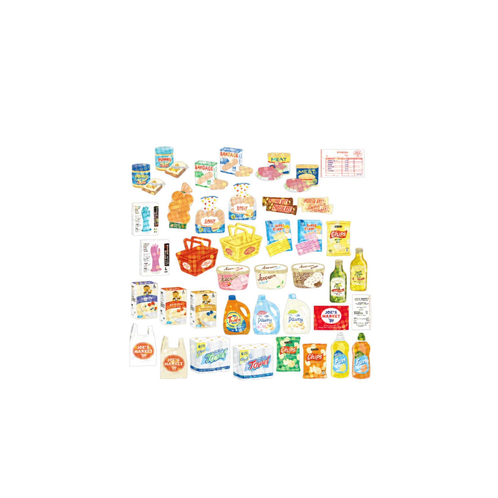 Haco Supermarket Stickers