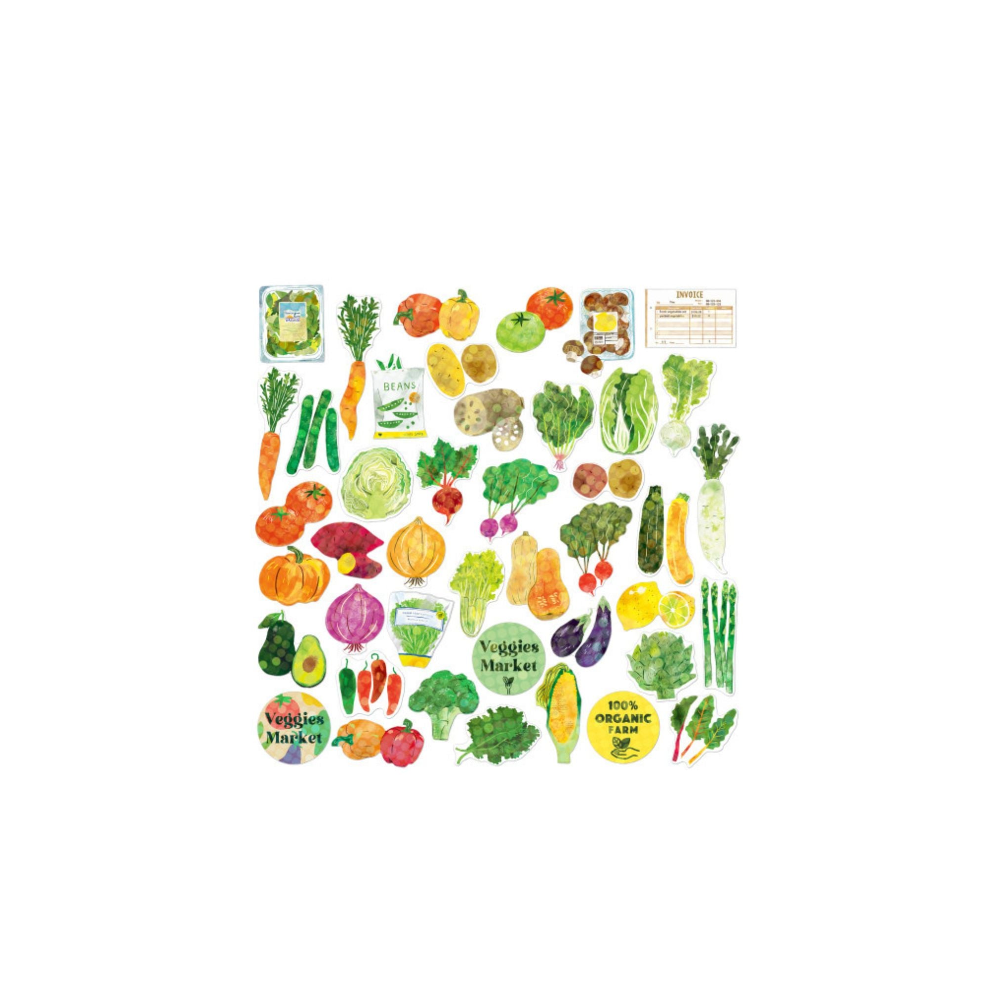Haco Vegetable Stickers