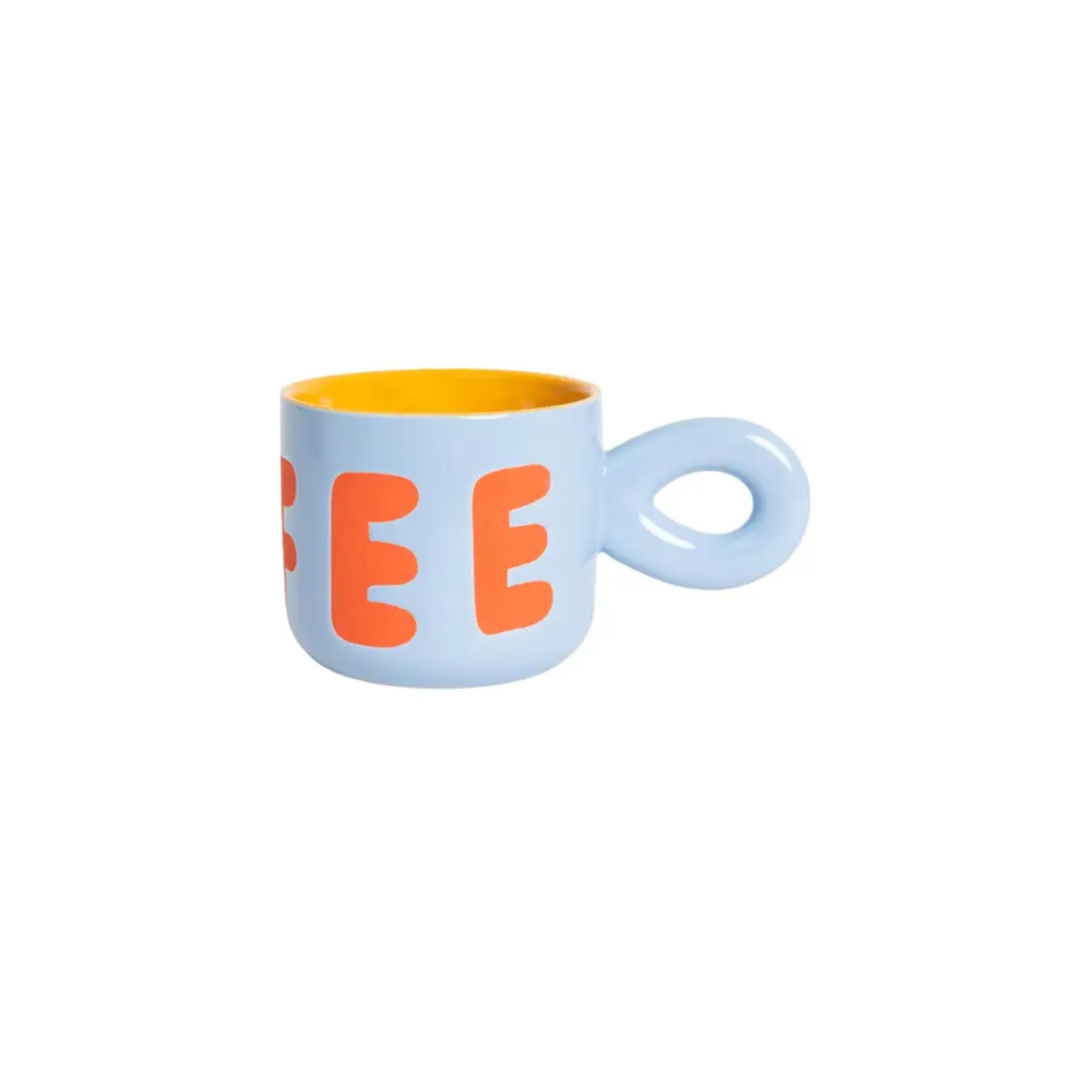 Hello Ferretti Light Blue Coffee Mug