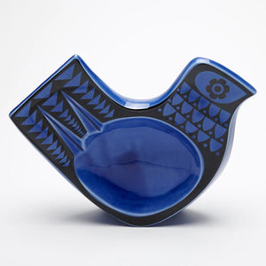 Hornsea x Magpie Blue Owl Bird Dish