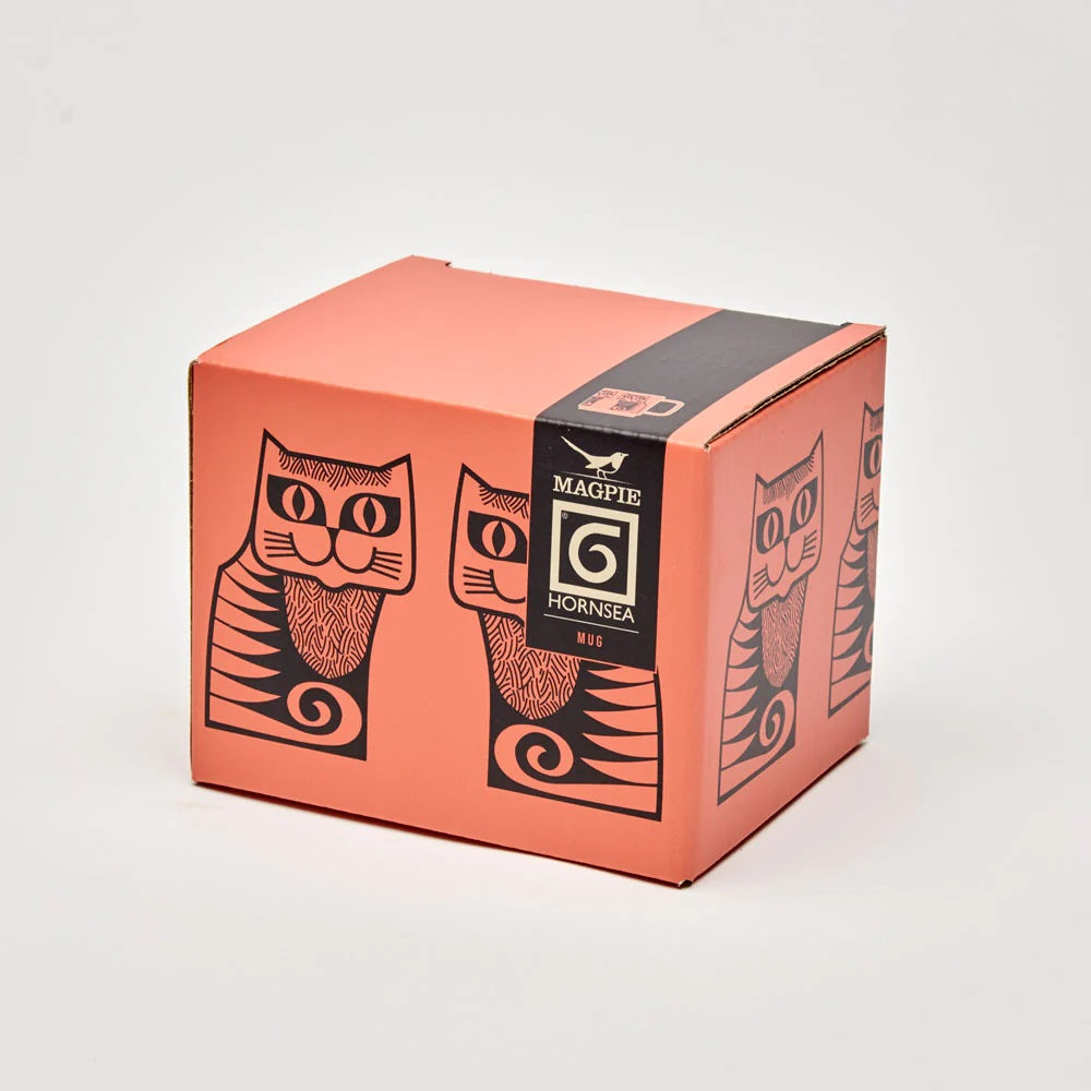 Hornsea Mug Cat Orange Box
