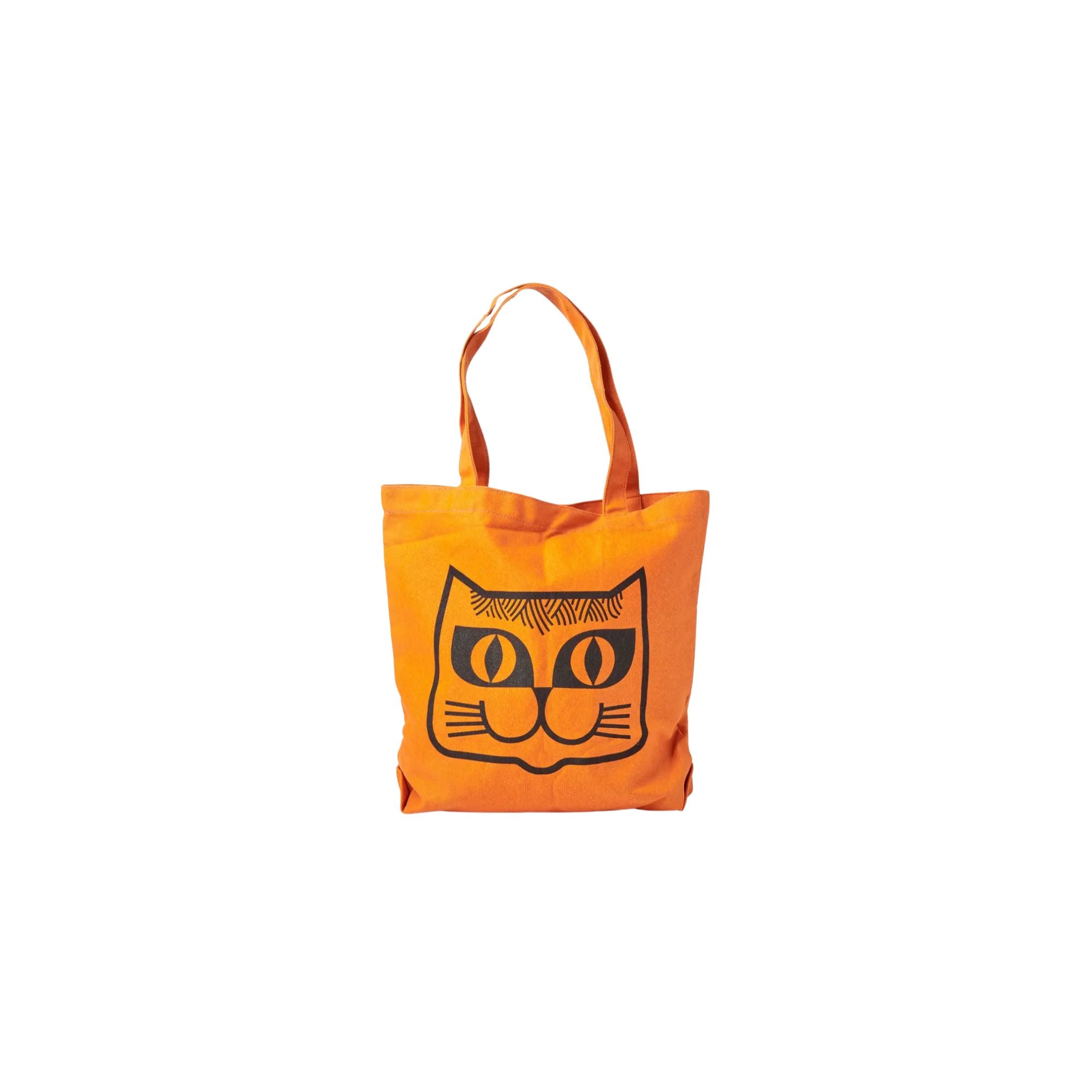 Hornsea Orange Tote Bag Face