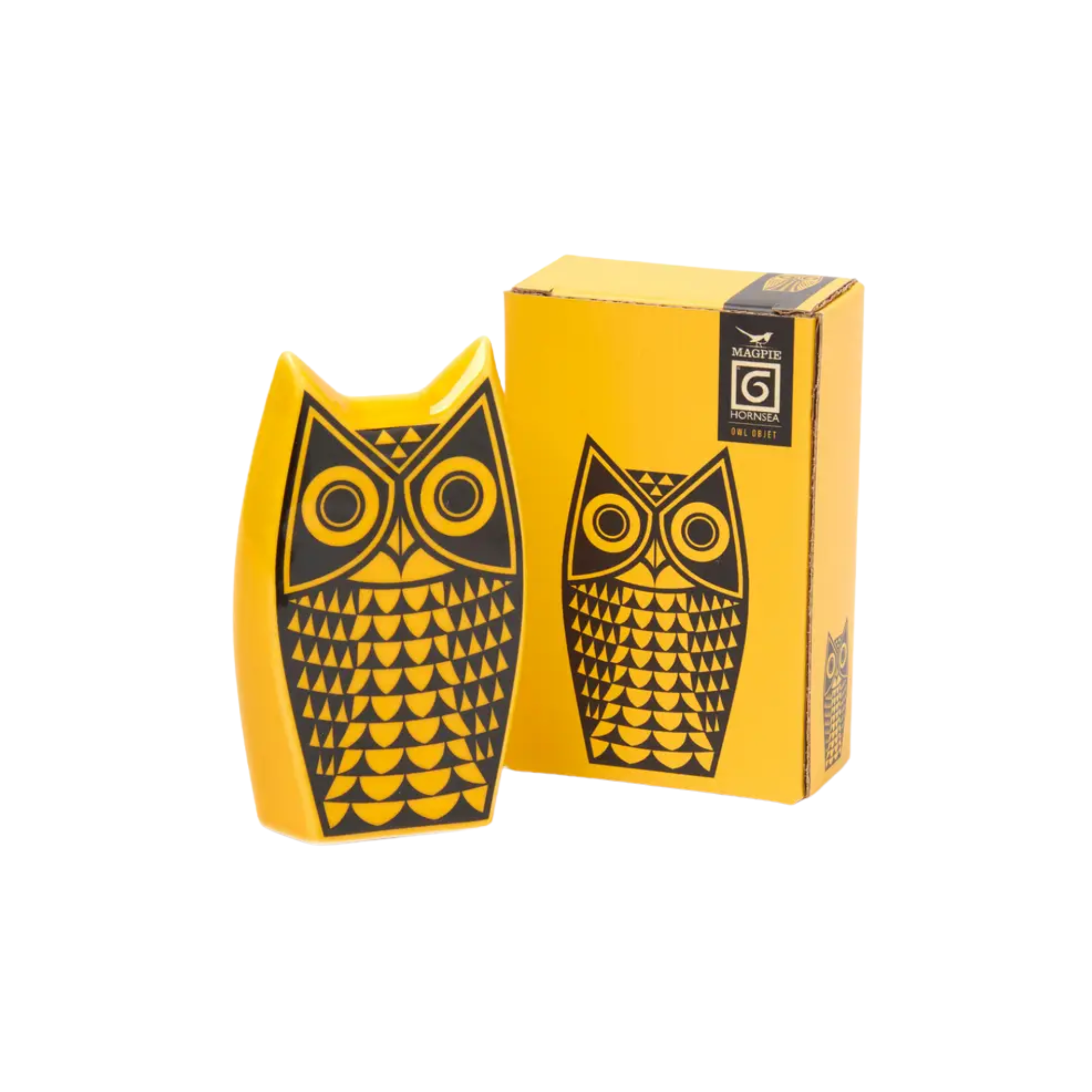 Hornsea Yellow Owl Mini Objet