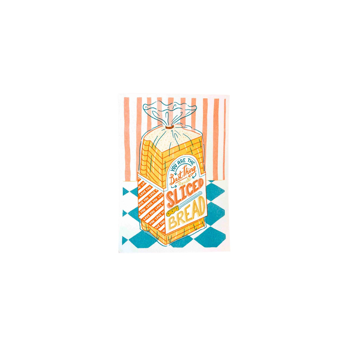 Jacqueline Colley Best Thing Since Sliced Bread A5 Print