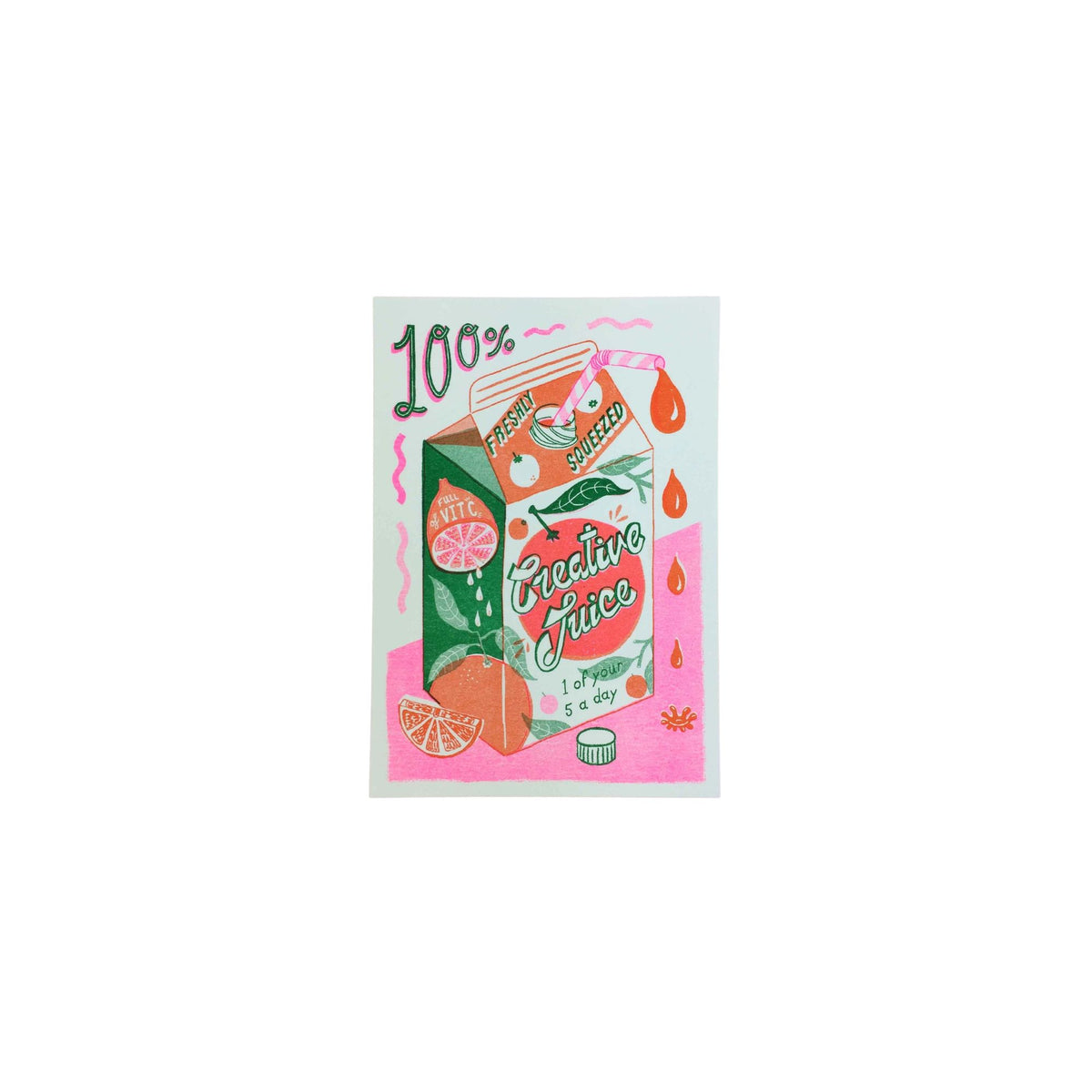 Jacqueline Colley Creative Juices A5 Print