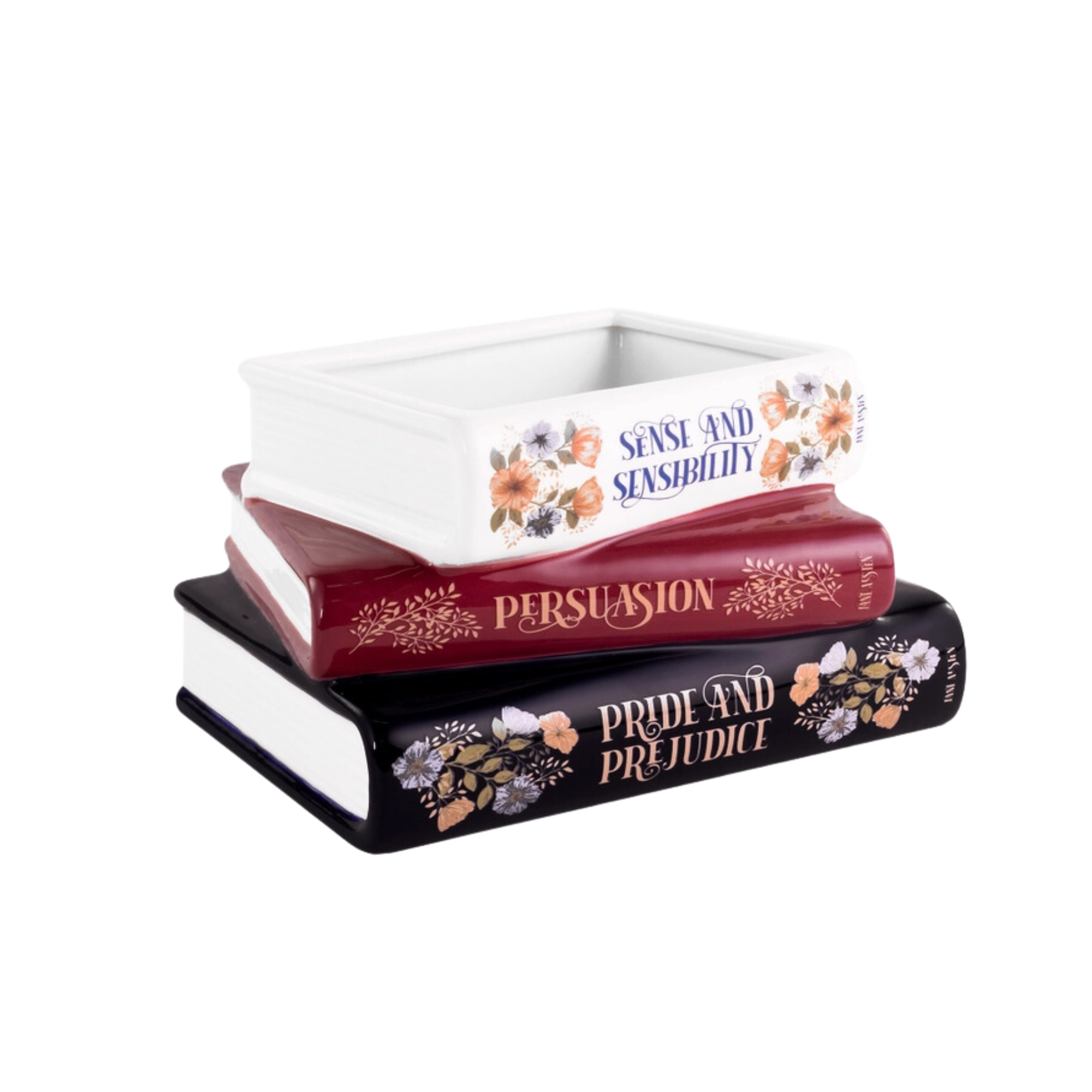 Jane Austen Stacked Books Planter – Baltic Shop