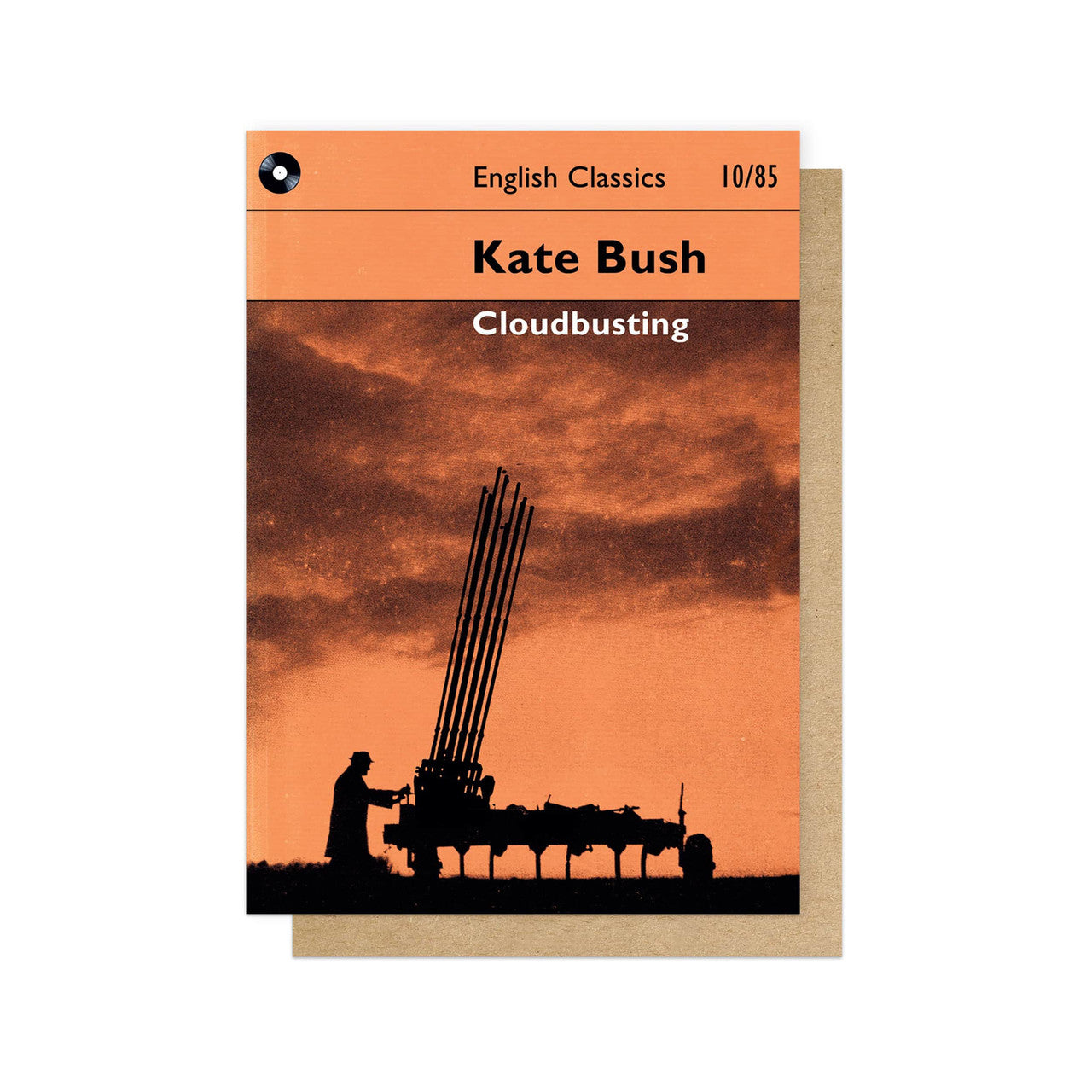 Kate Bush Cloudbusting Greeting Card