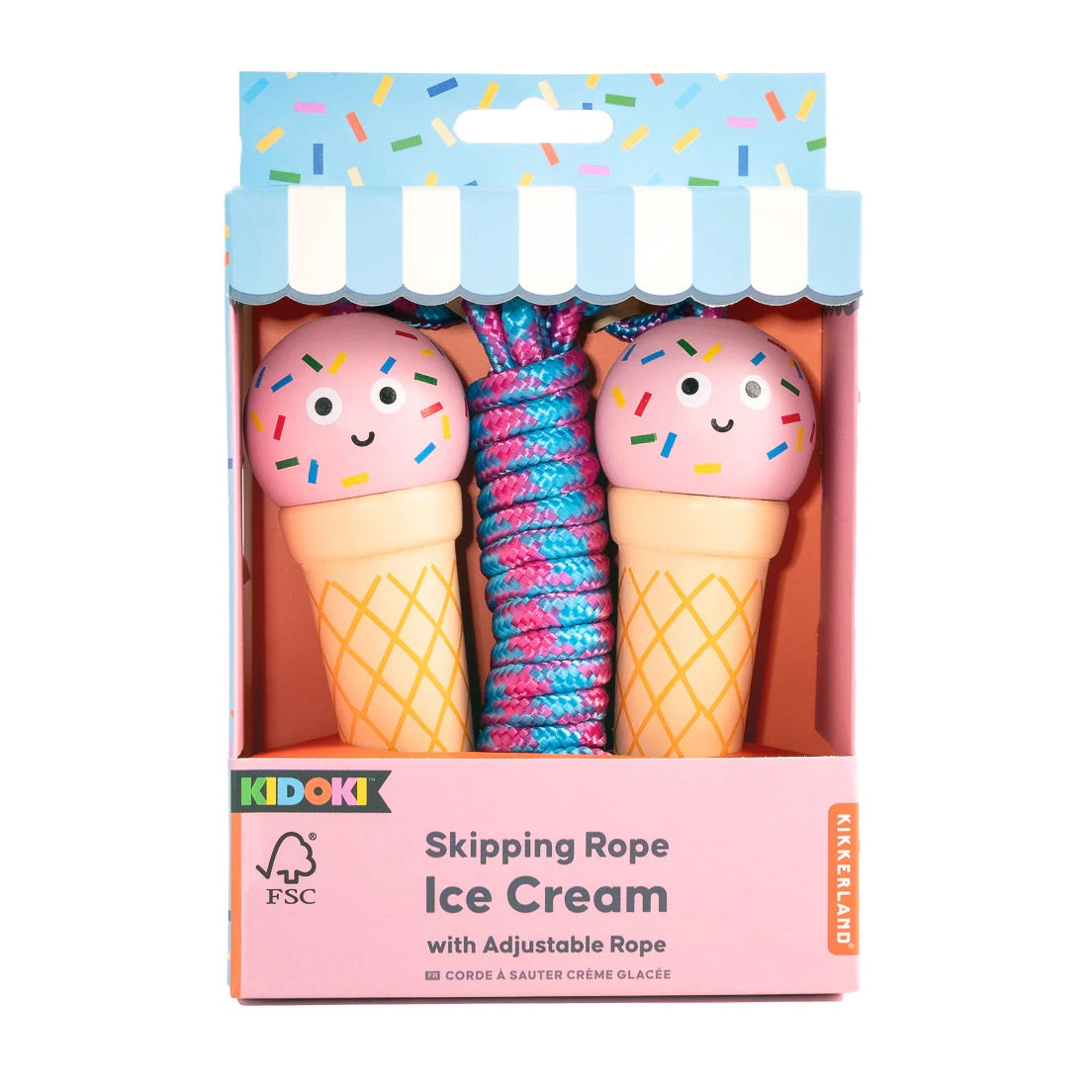 Kidoki Ice Cream Skipping Rope Packaging