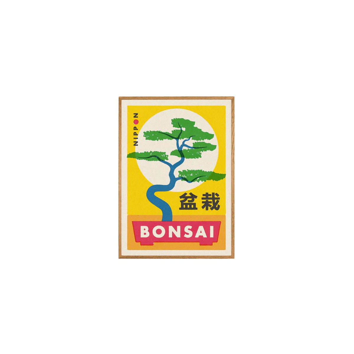 Kieron Redmond Bonsai Japanese Matchbox A4 Print