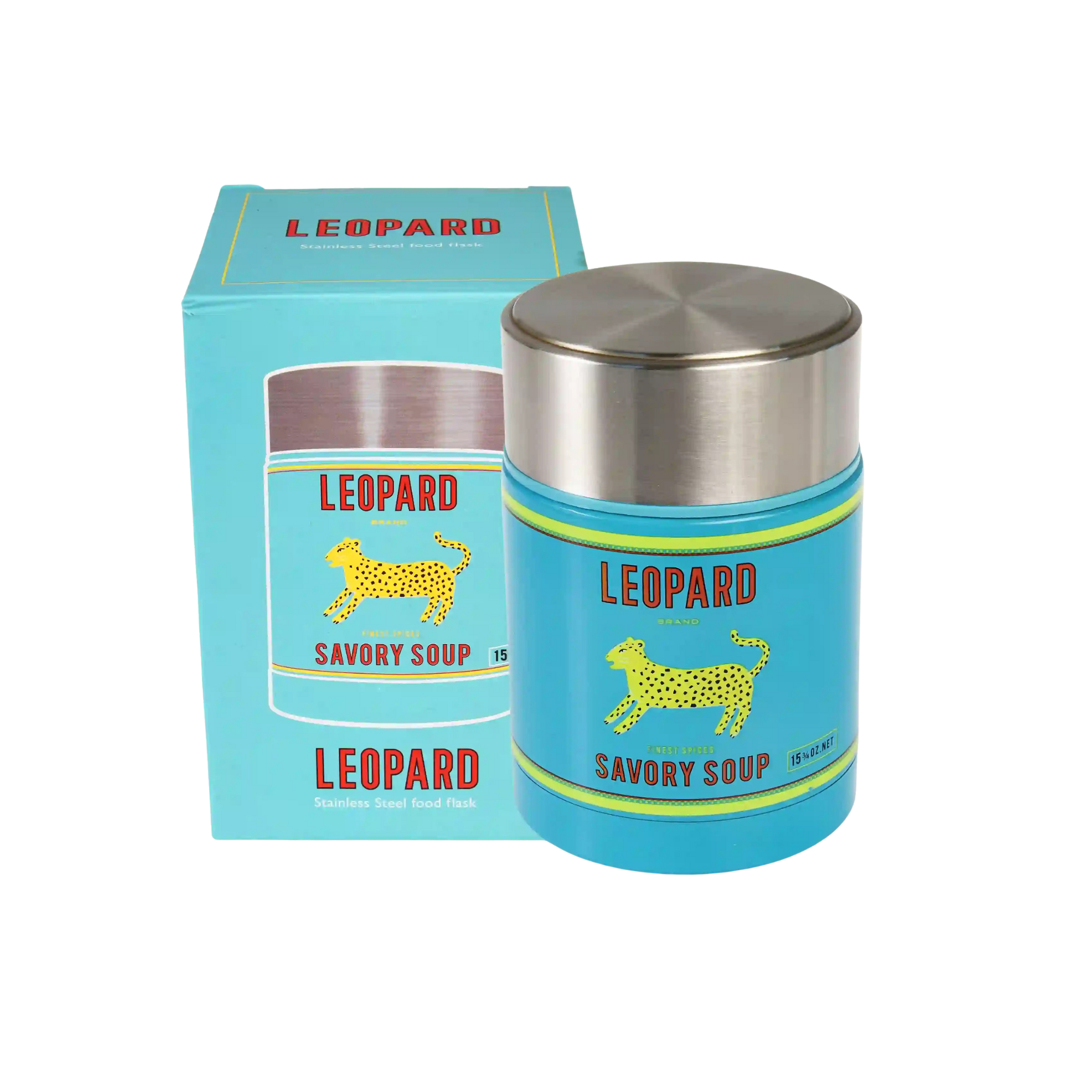 Leopard Rin Food Flask