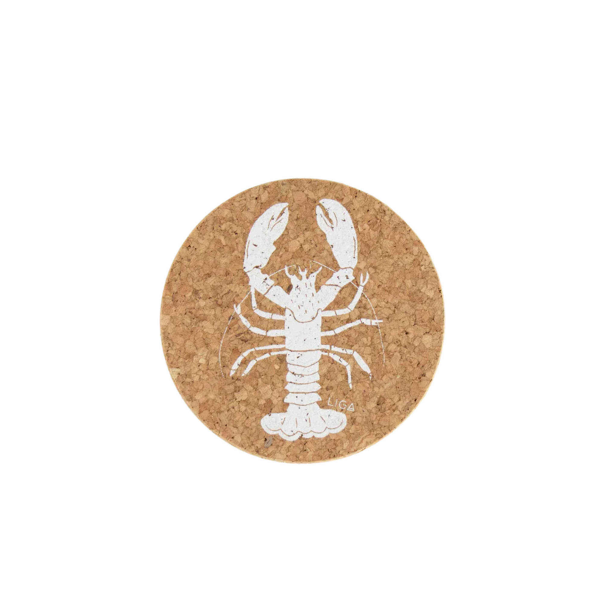 LIGA Lobster Cork Coaster