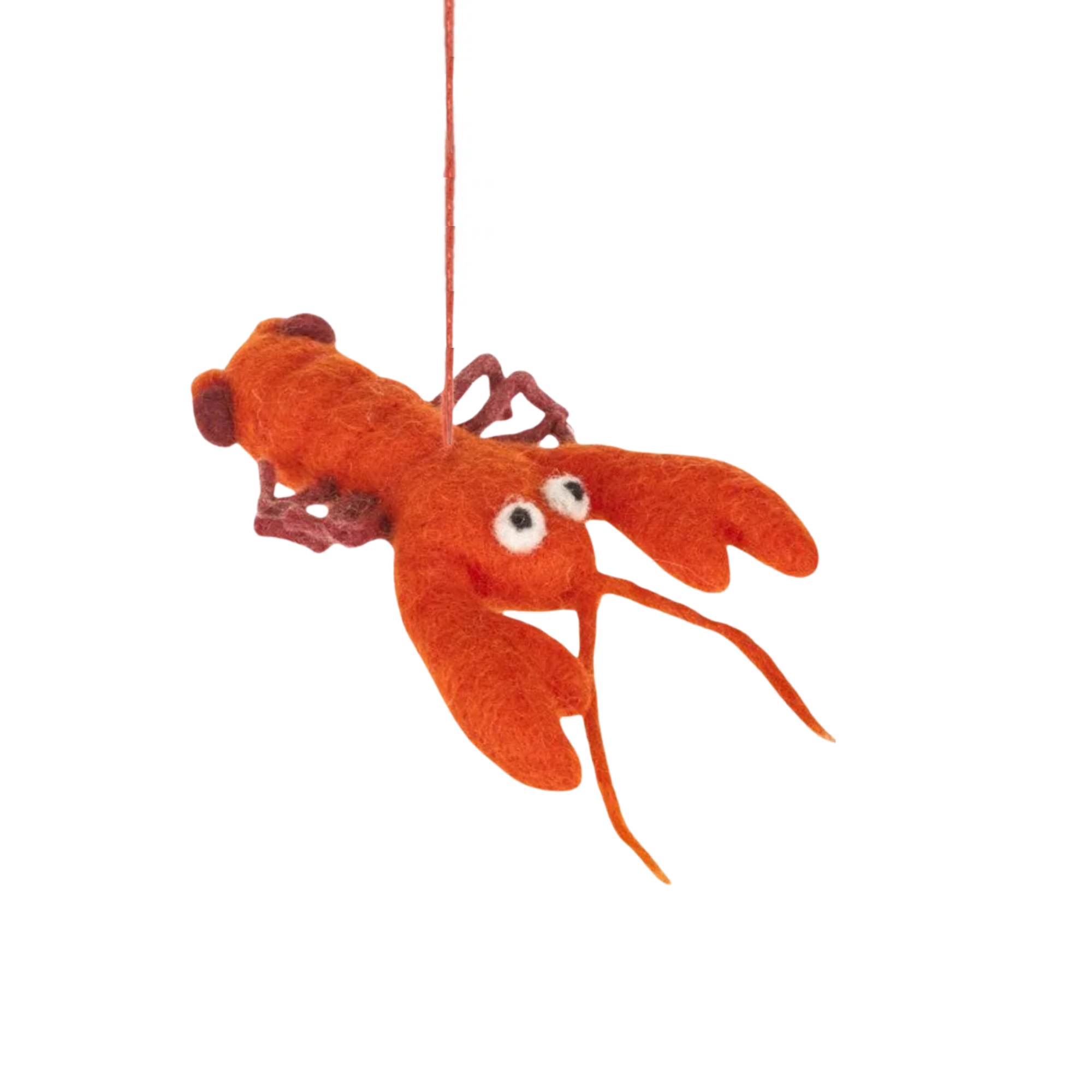 Louella Lobster Felt Decoration