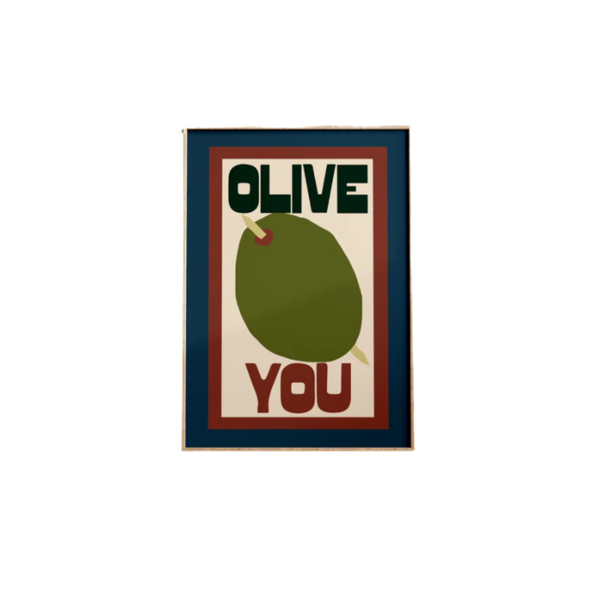 Lune Club Olive You A4 Print