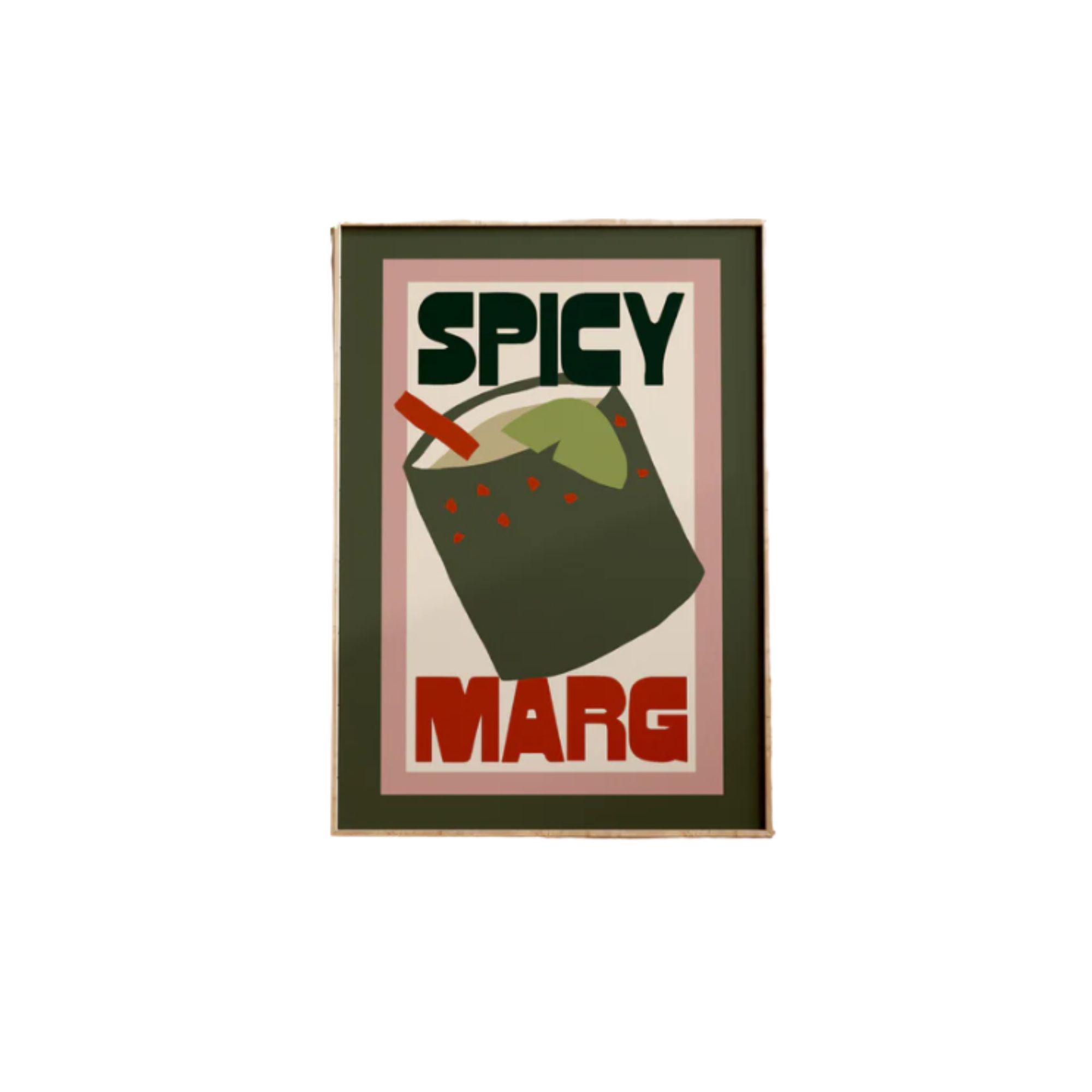 Lune Club Spicy Marg A4 Print