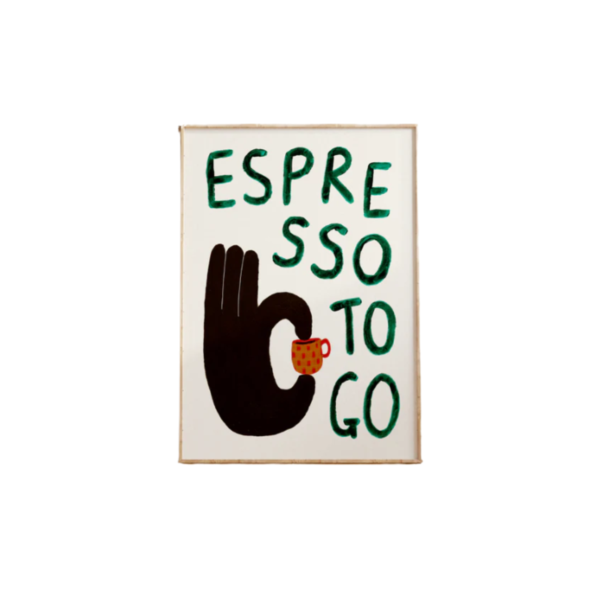 Lune Club Espresso to Go A4 Print
