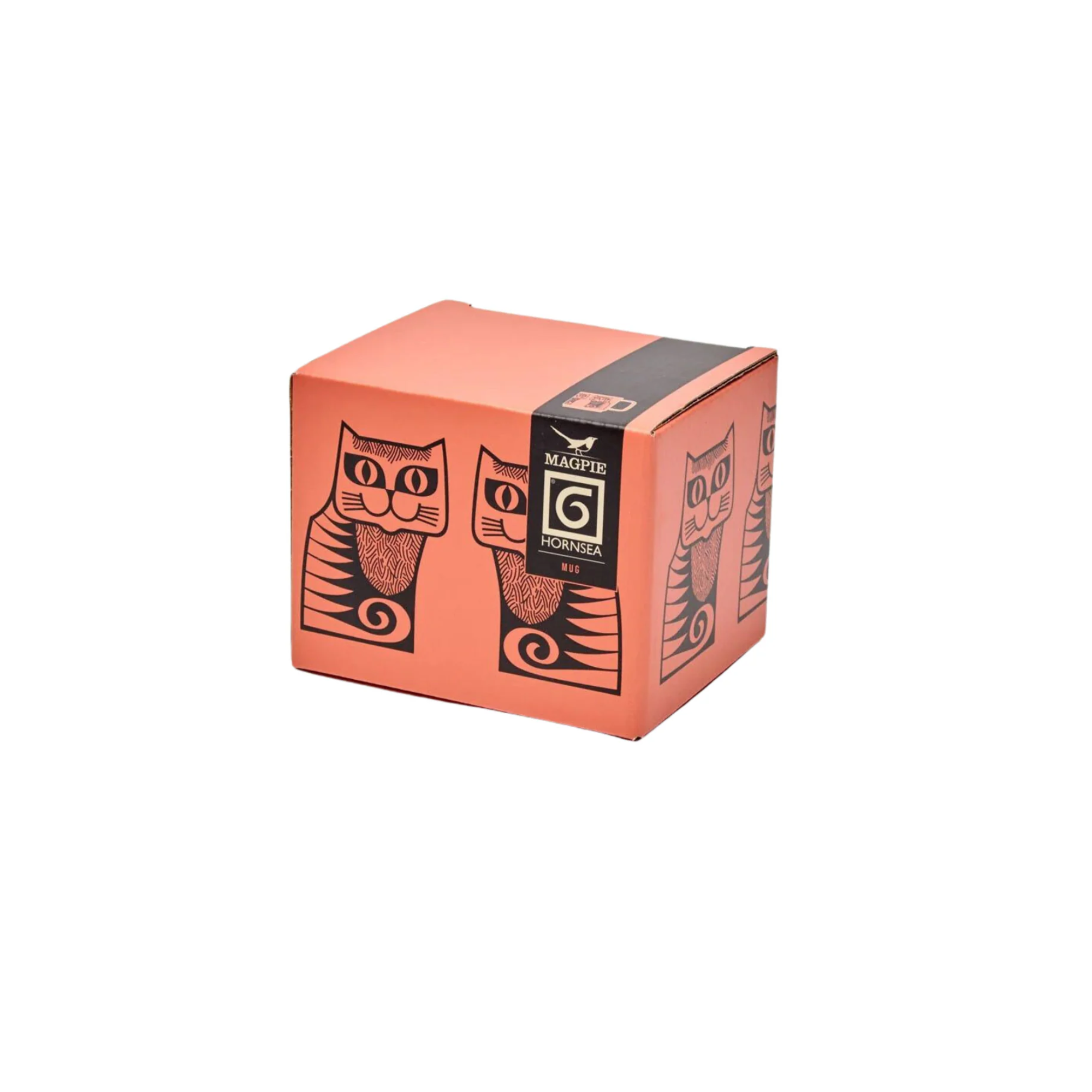 Magpie x Hornsea Orange Cat Mug Boxed