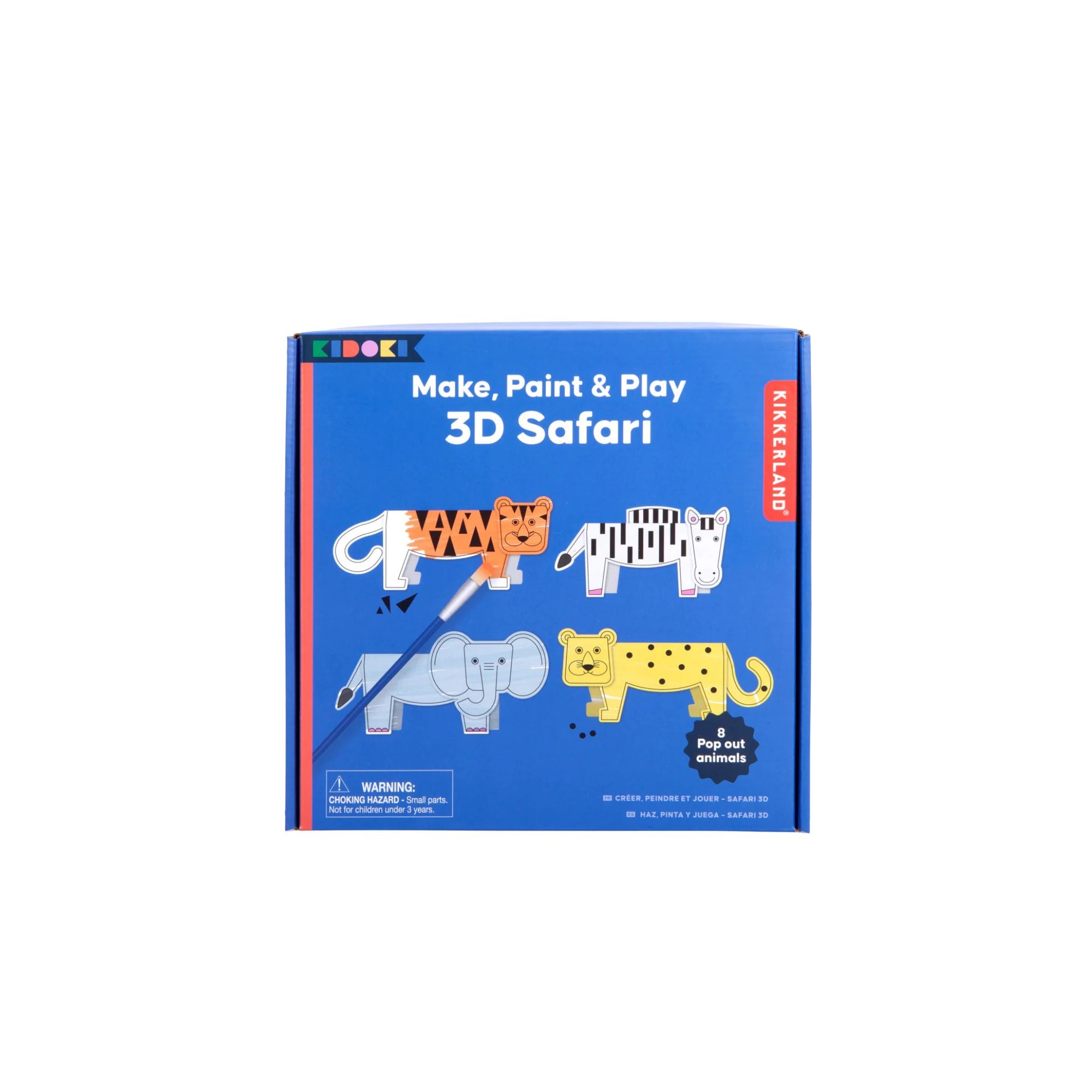 Make Paint and Play 3D Safari