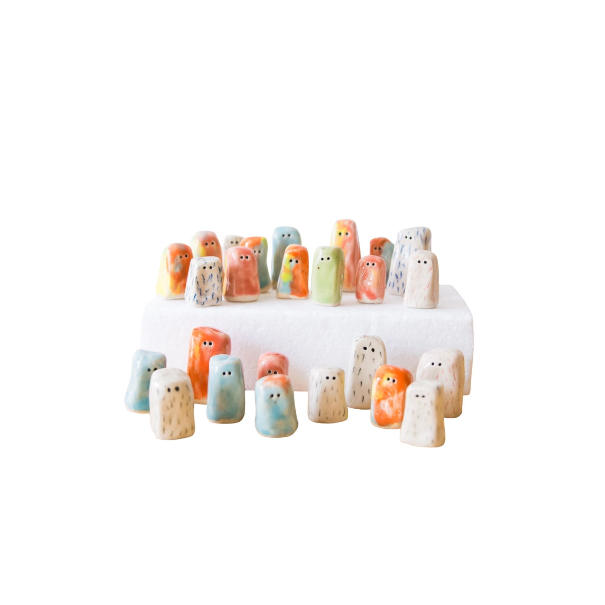 Martha Duncan Wee Guys Ceramic Figures