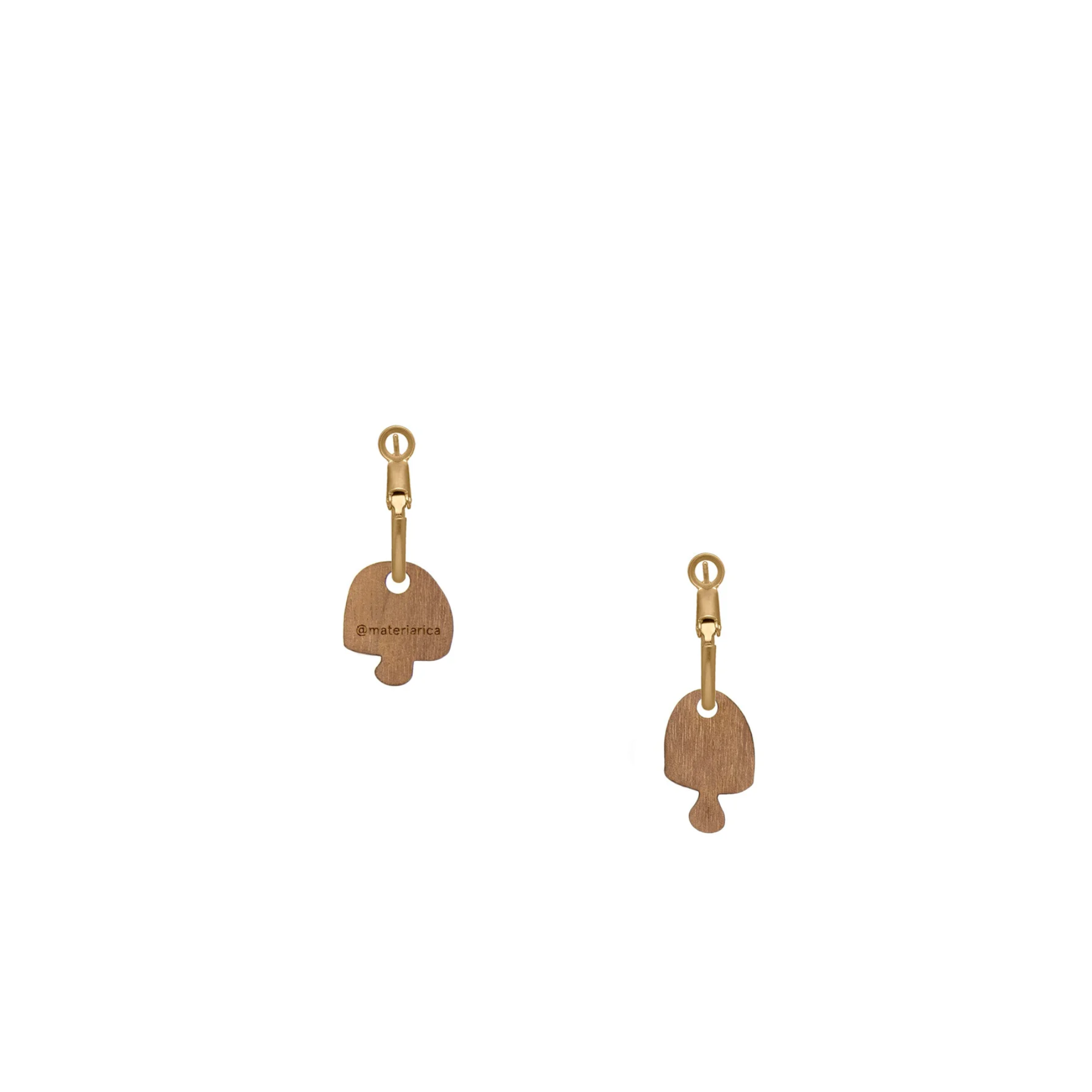 Materia Rica Festive Fungi Earrings Back