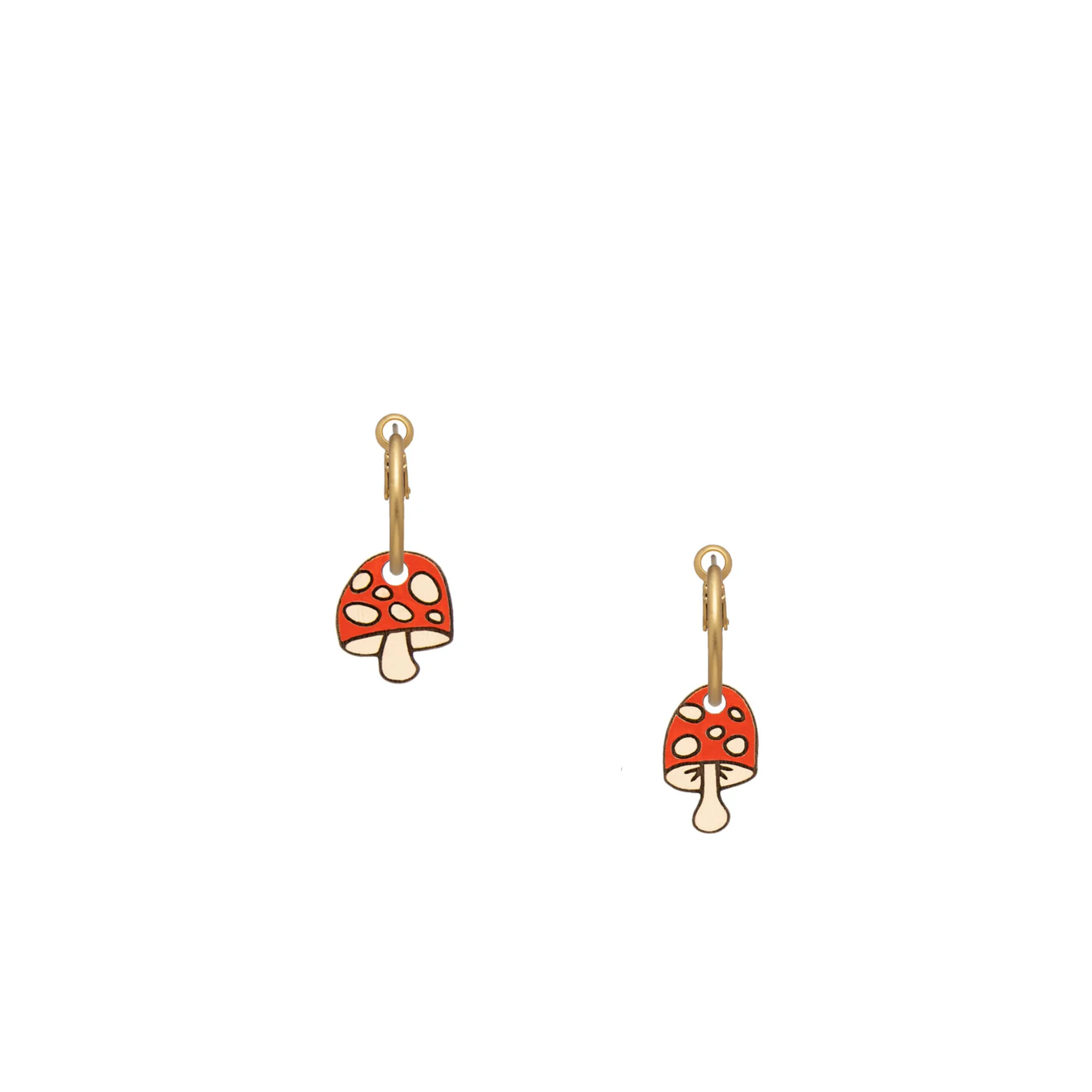 Materia Rica Festive Fungi Earrings Front