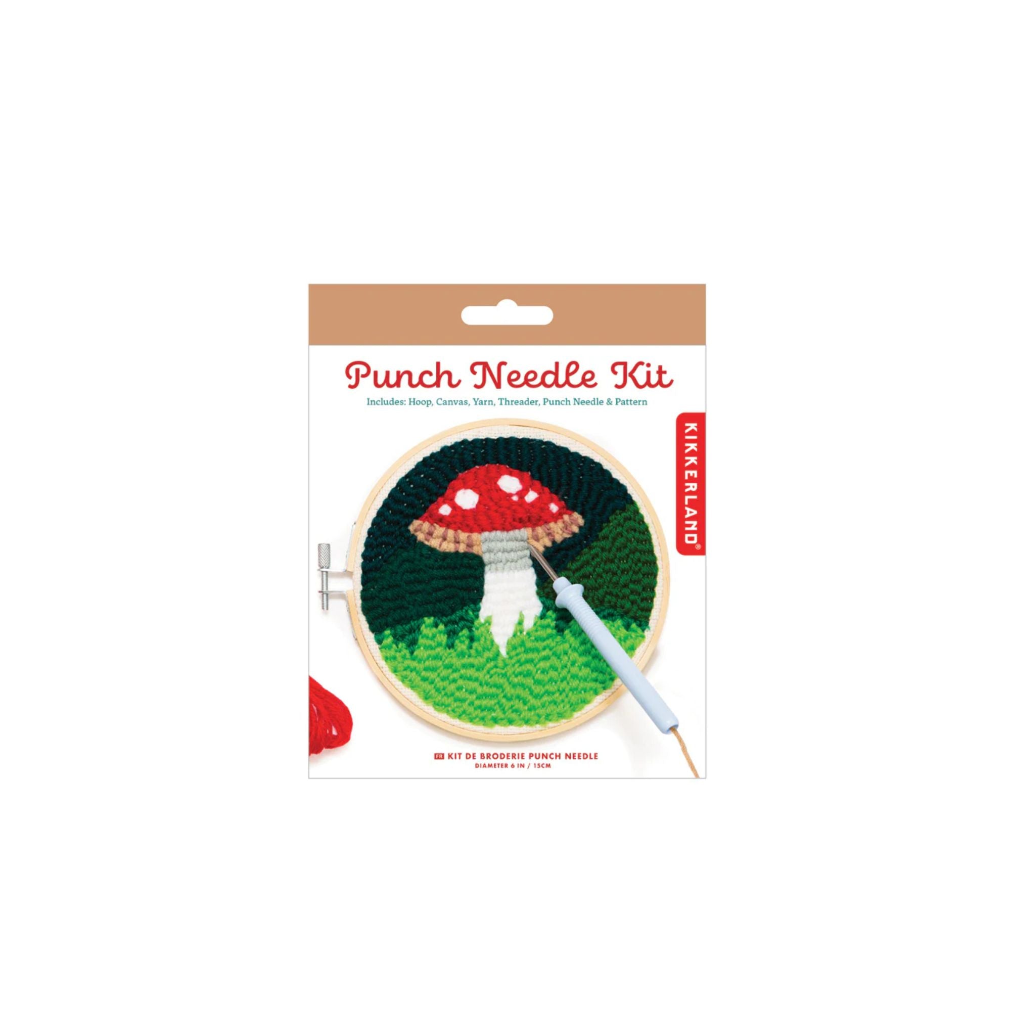 Mushroom Punch Needle Kit