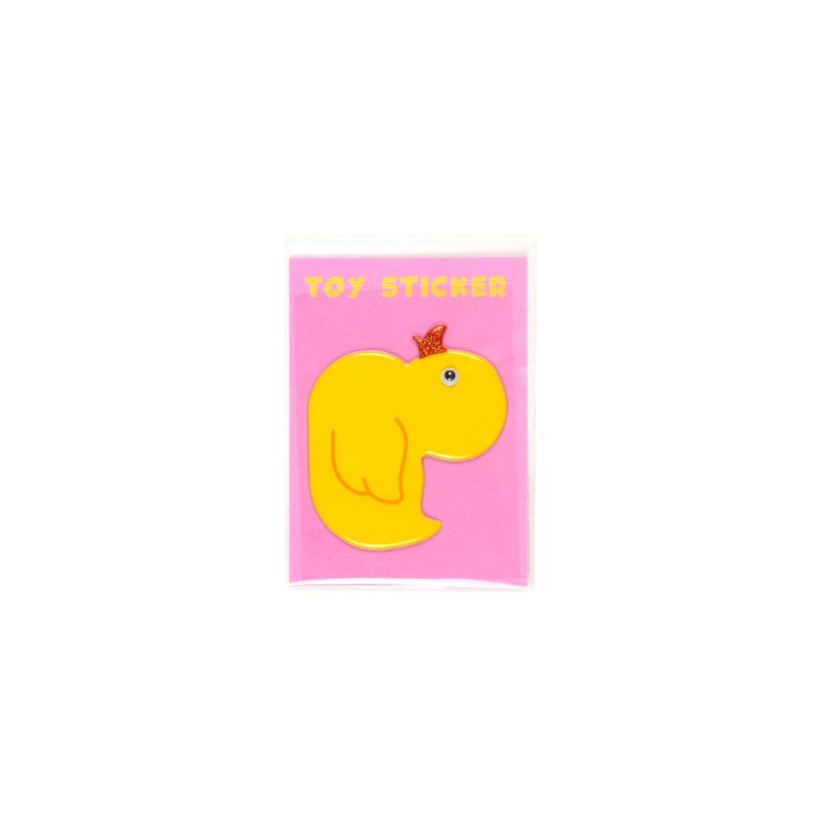 New Retro Duck Toy Sticker