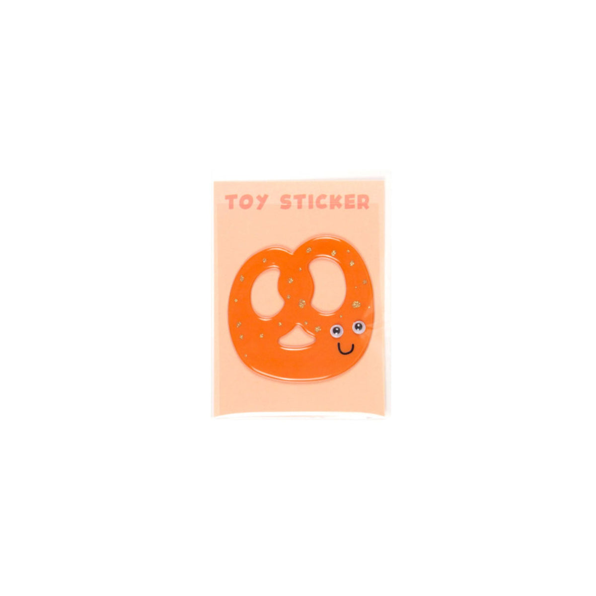 New Retro Pretzel Toy Sticker