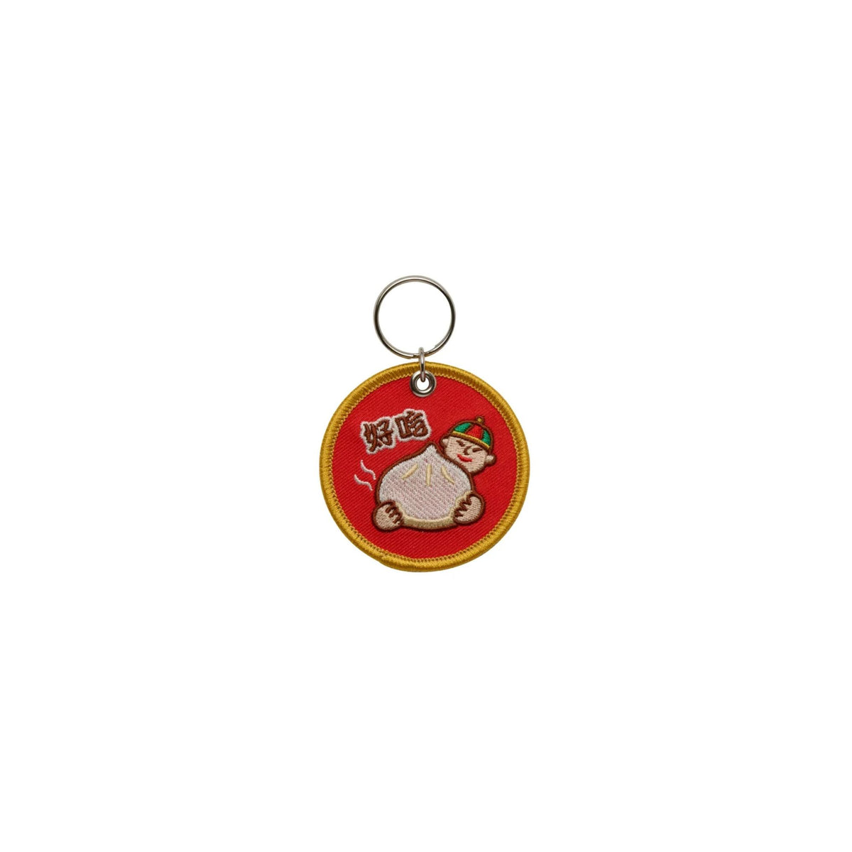 New Retro Baozi Stitch Keyring