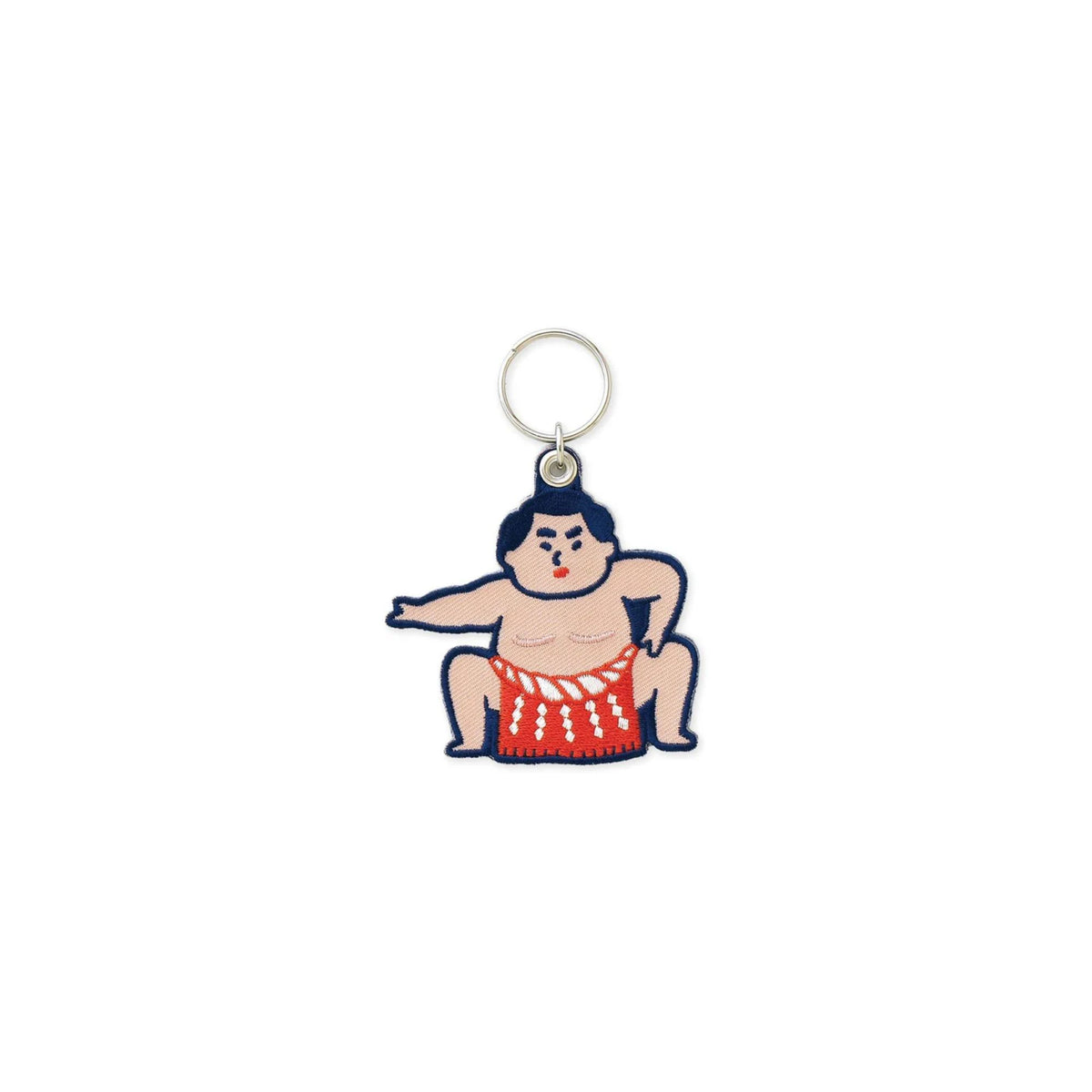 New Retro Sumo (Rikishi) Stitch Keyring 