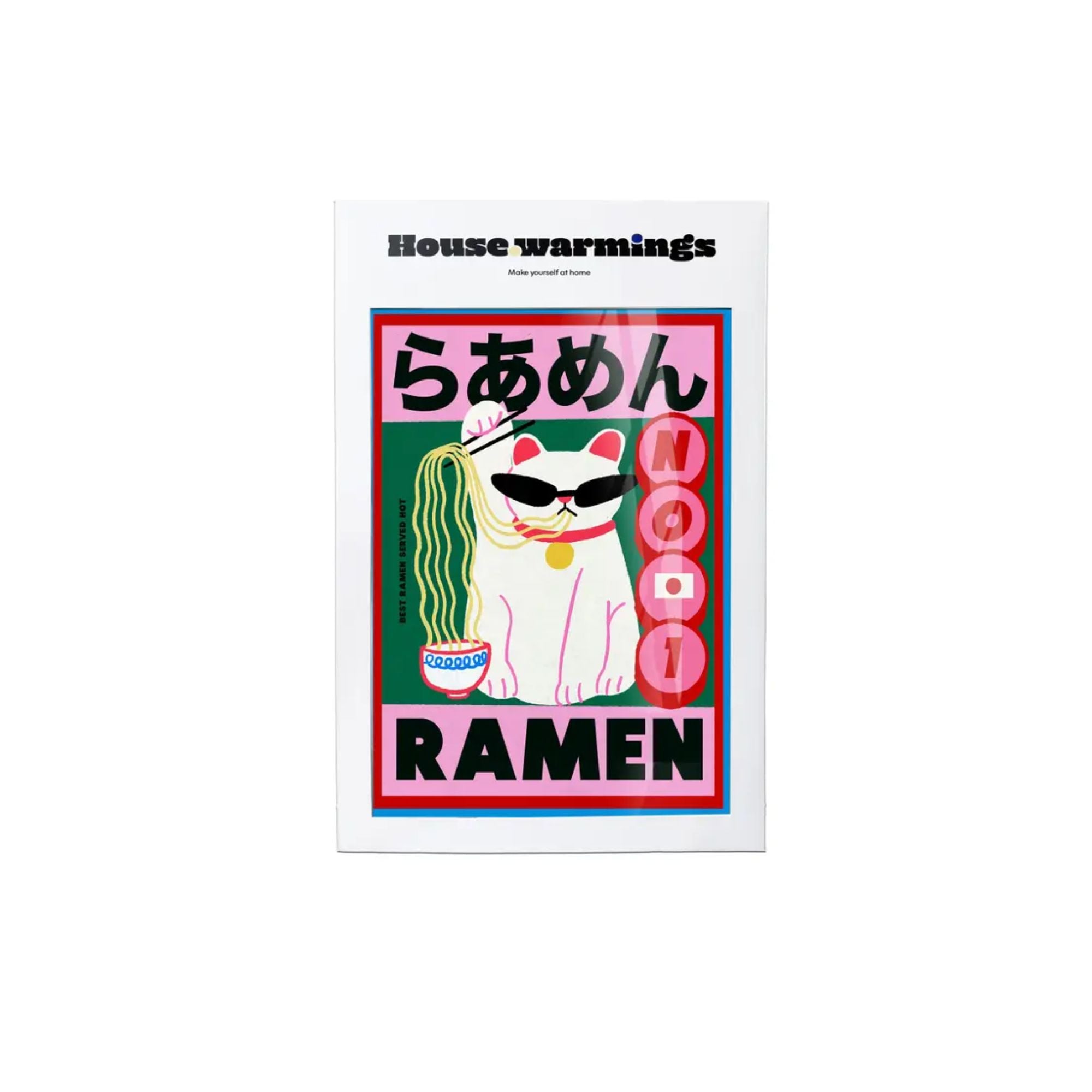 No 1 Ramen A4 Print