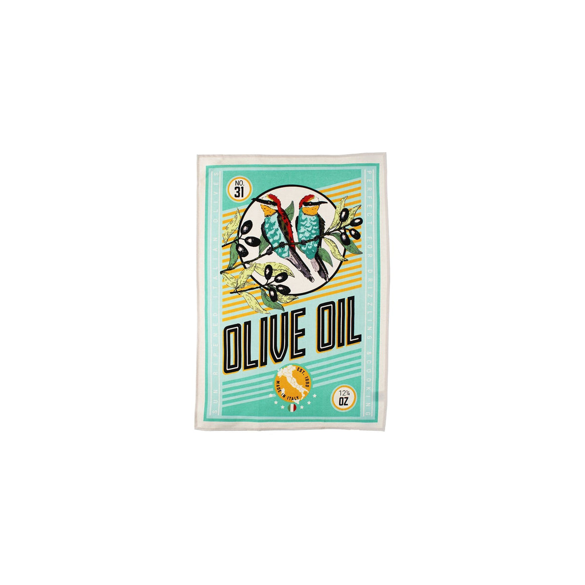 Olive Oil Tea Towel