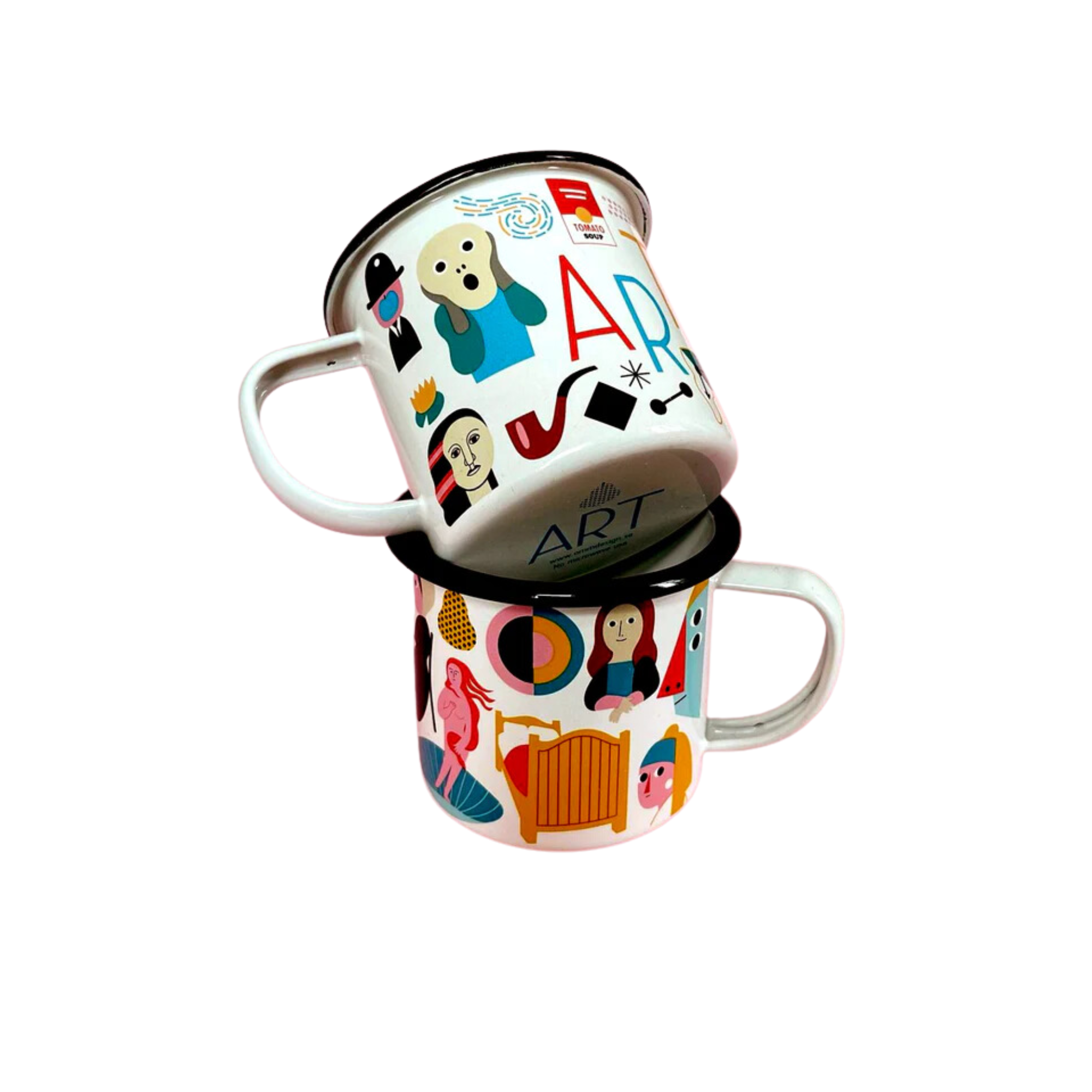 Omm Enamel Art Mug