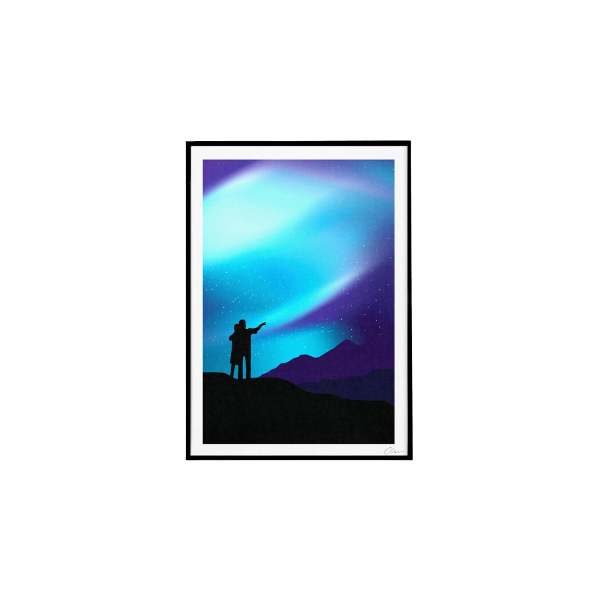 OR* Design Chase the Aurora A4 Print