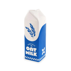Ceramic Organic Oat Milk Carton Vase