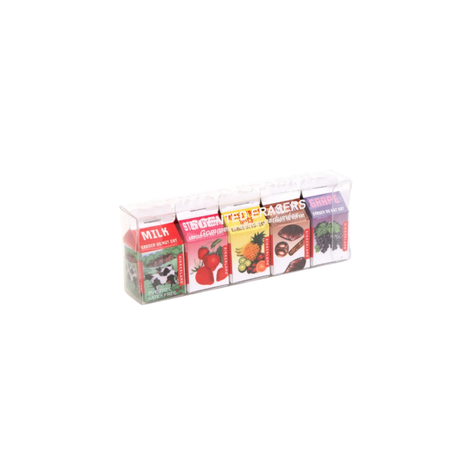 Pack of Five Scented Erasers