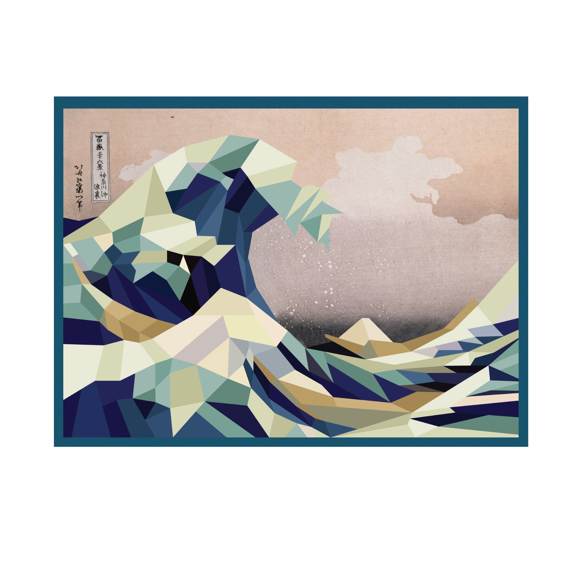 Paint By Sticker Masterpieces Hokusai