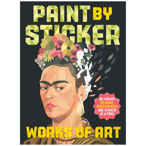 Paint By Sticker Works of Art Cover