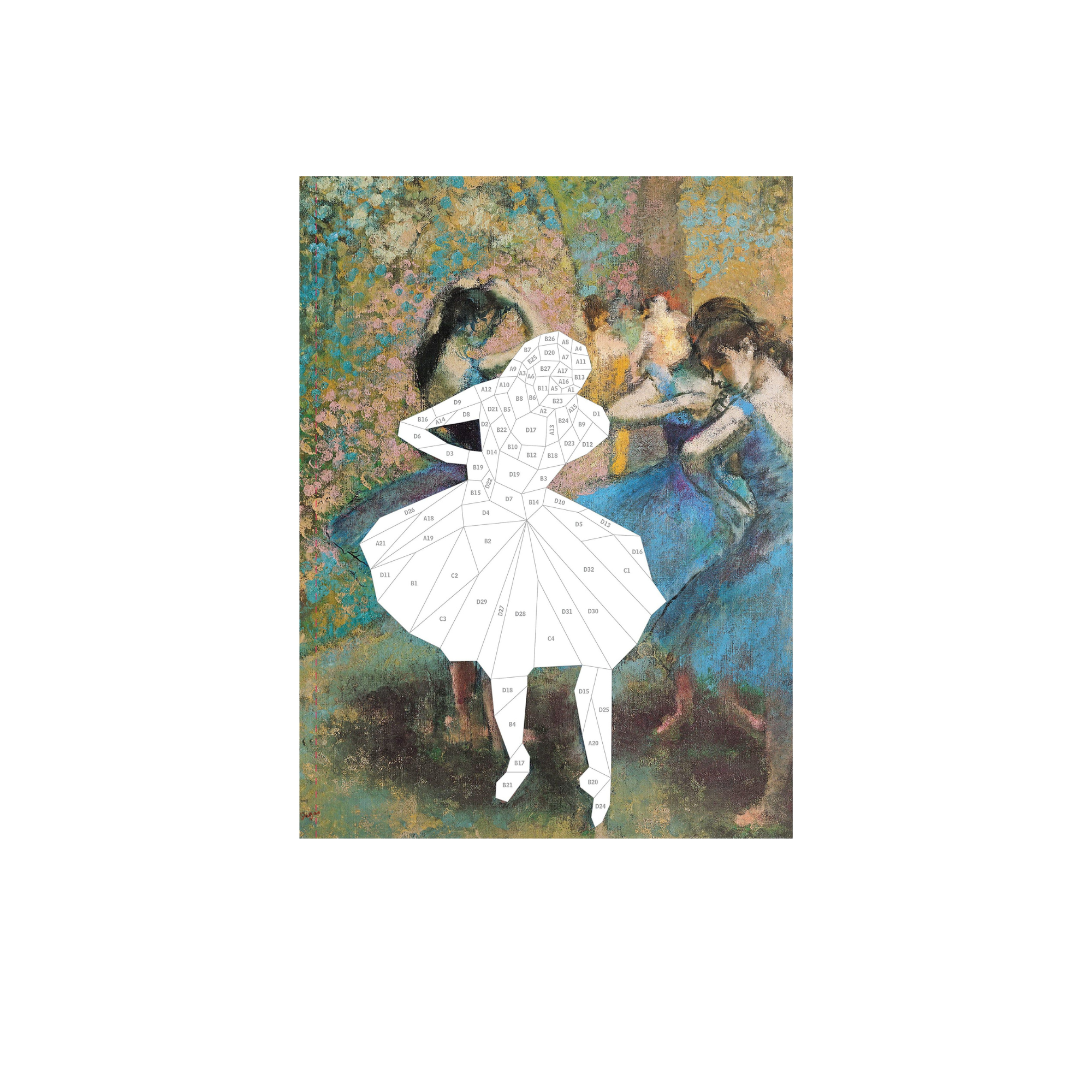 Paint By Sitckers Works Of Art Degas