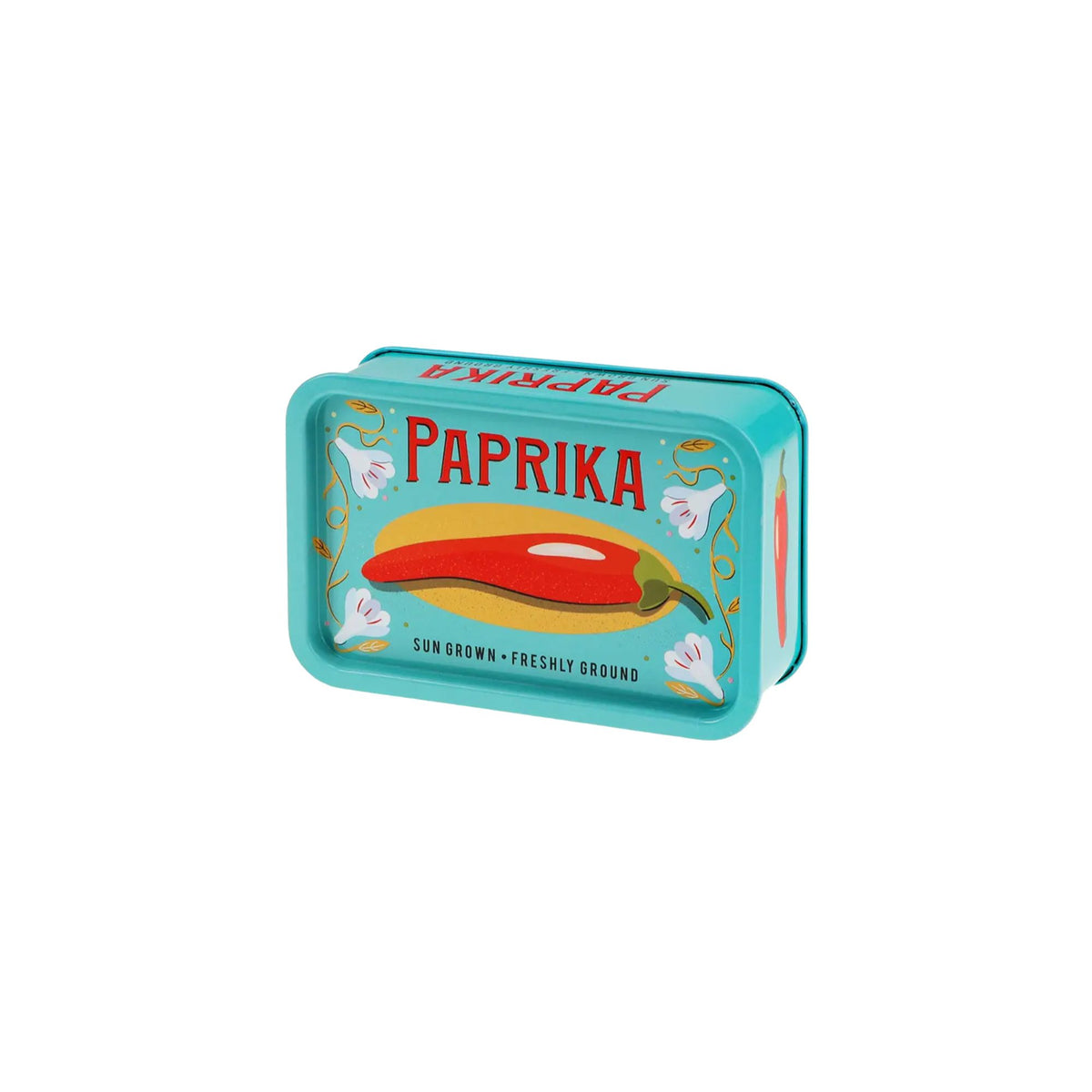 Paprika Mini Storage Tin With Lid