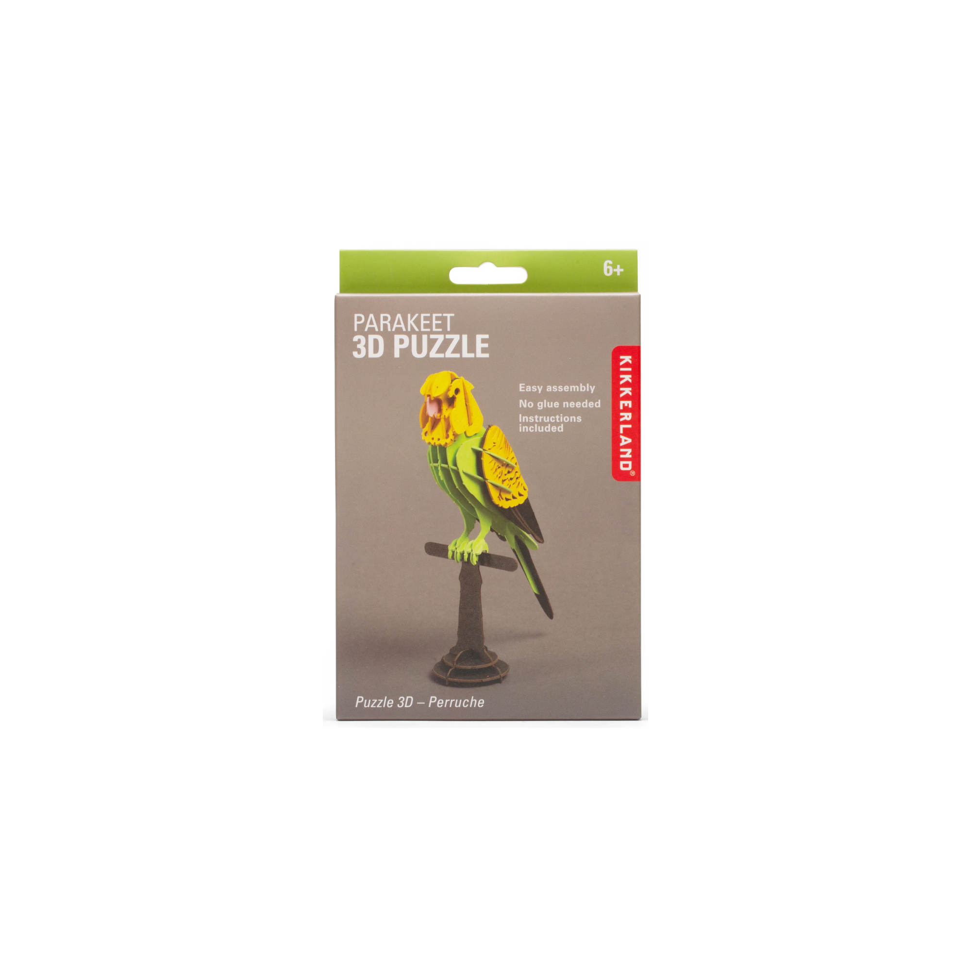 Parakeet 3D Puzzle Box