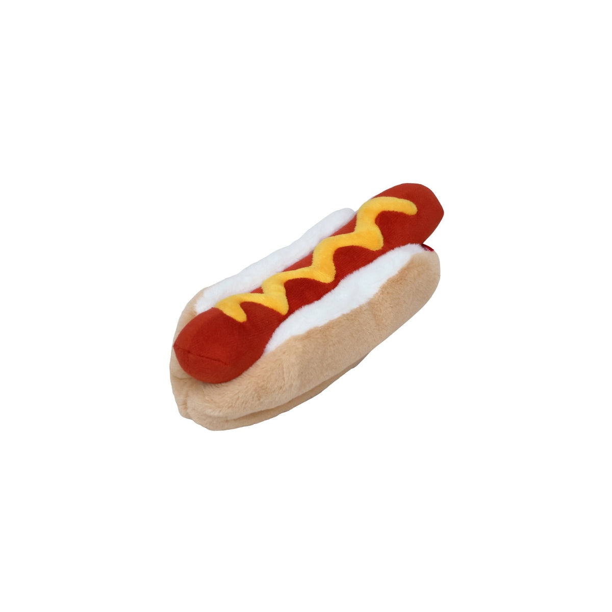 Plush Hot Dog Zip Pouch