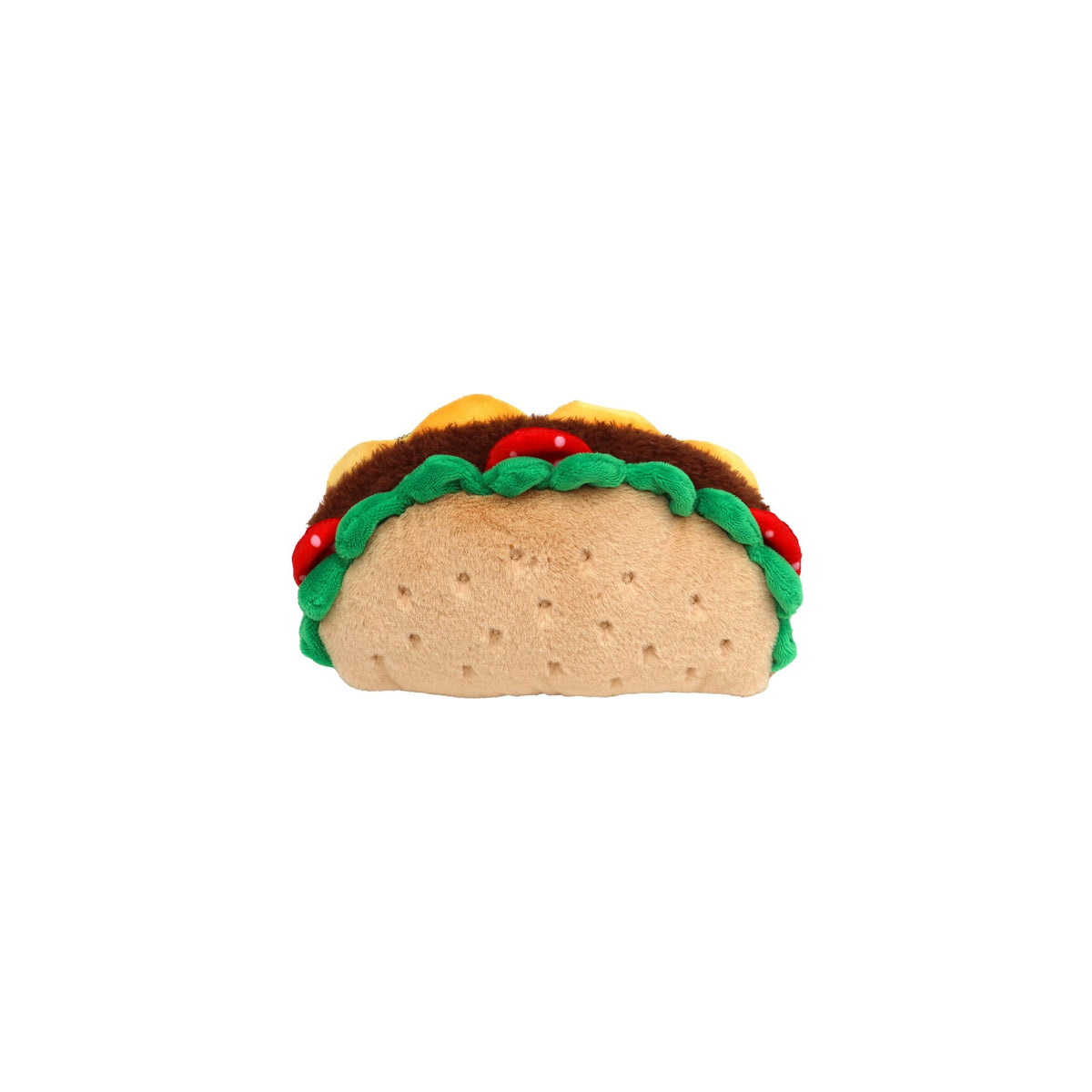 Plush Taco Zip Pouch