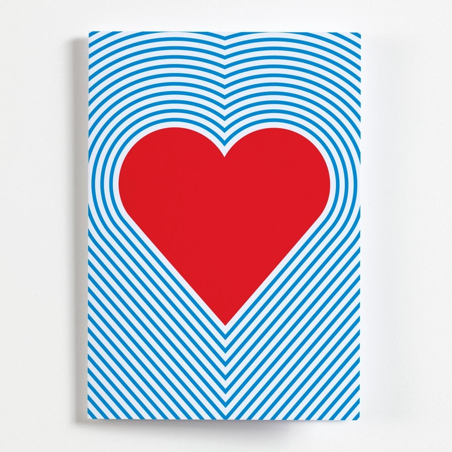 Crispin Finn Pop Heart Greeting Card