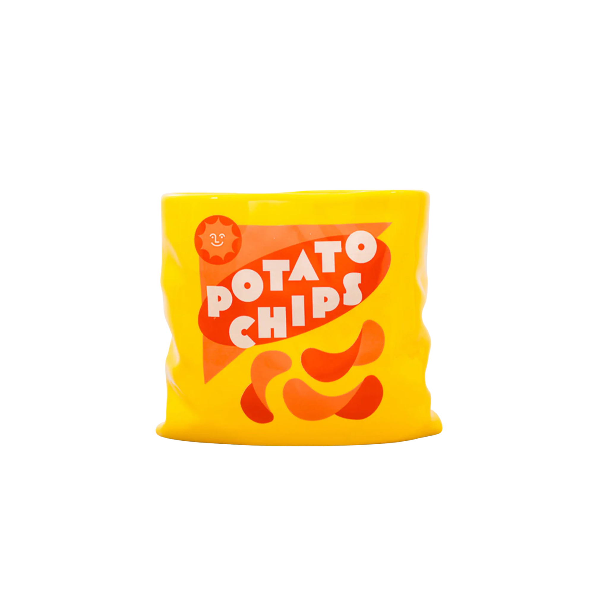 Potato Chips Ceramic Vase