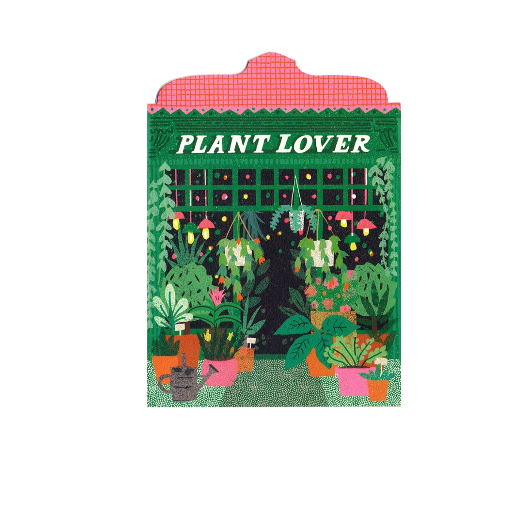 Printed Peanut Plant Lover Card