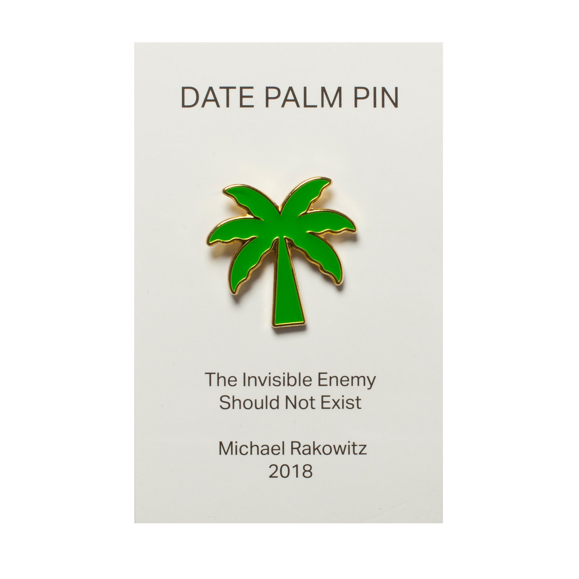 Michael Rakowitz Date Palm Pin