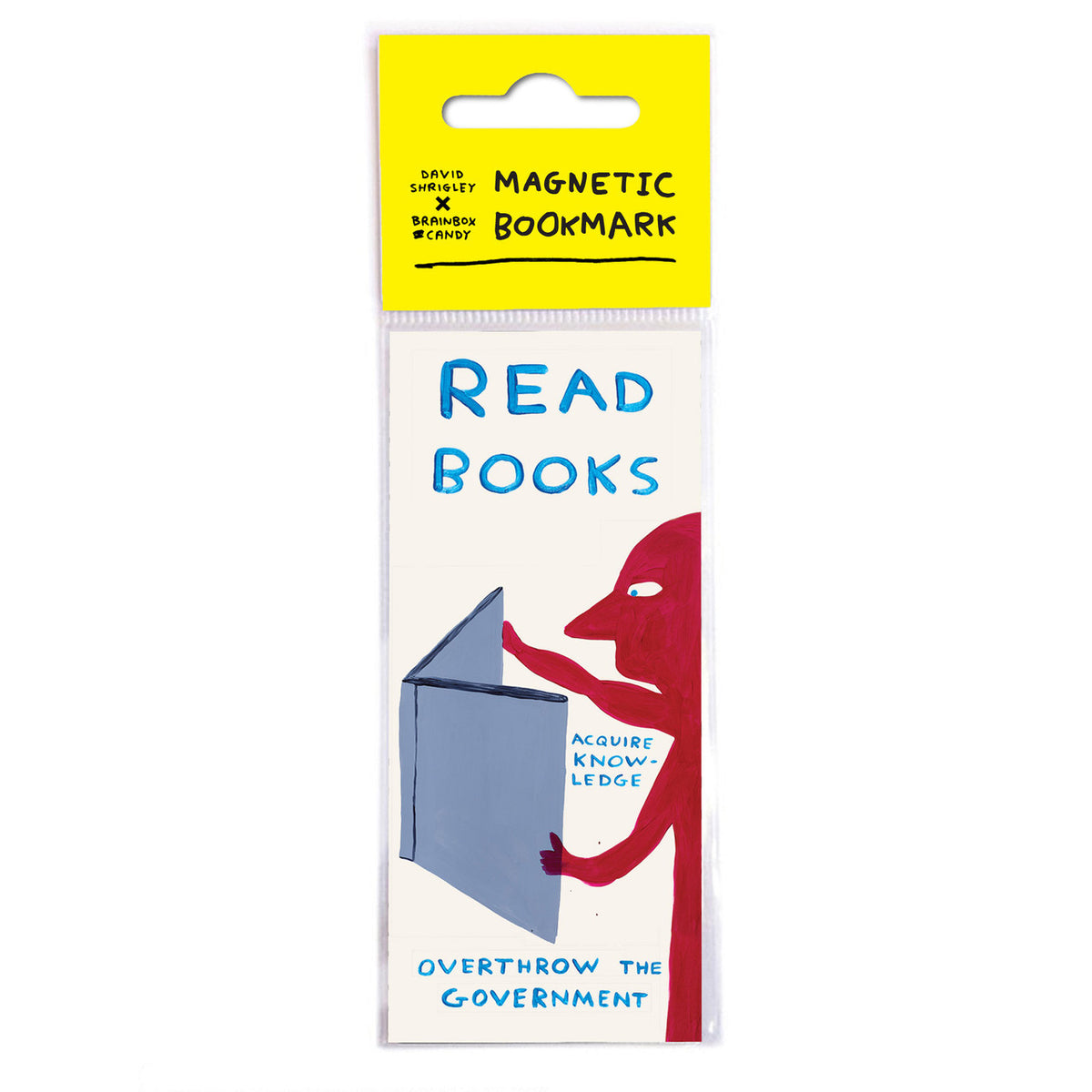 David Shrigley Read Books Magnetic Bookmark