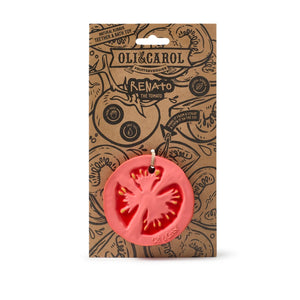 Renato the Tomato Baby Teether Packaging
